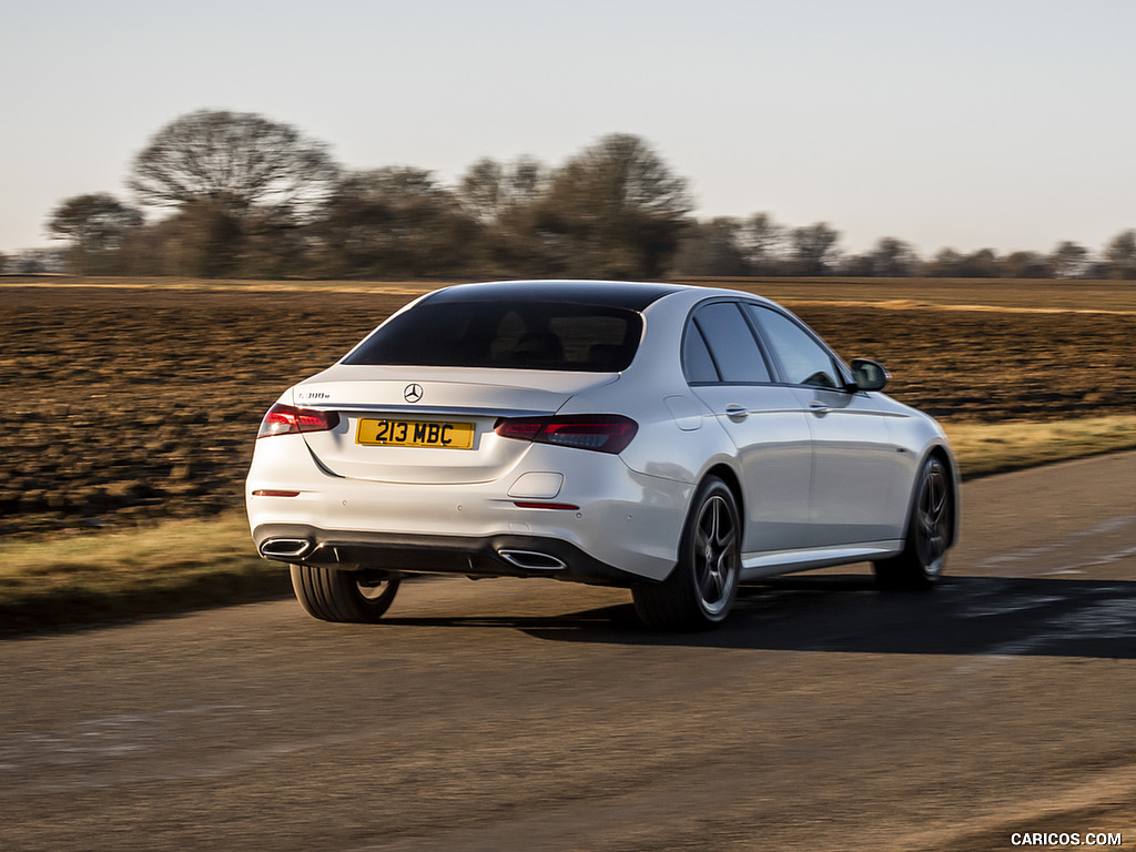 2021 Mercedes-Benz E 300 e Plug-In Hybrid (UK-Spec) - Rear Three-Quarter