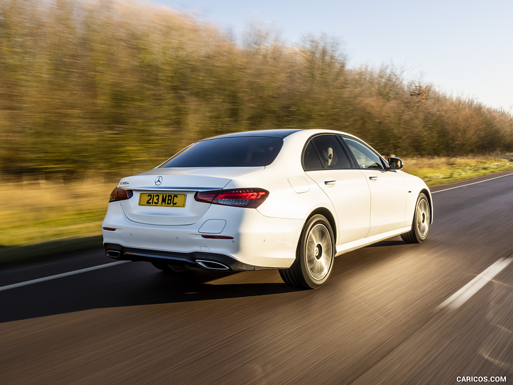 2021 Mercedes-Benz E 300 e Plug-In Hybrid (UK-Spec) - Rear Three-Quarter