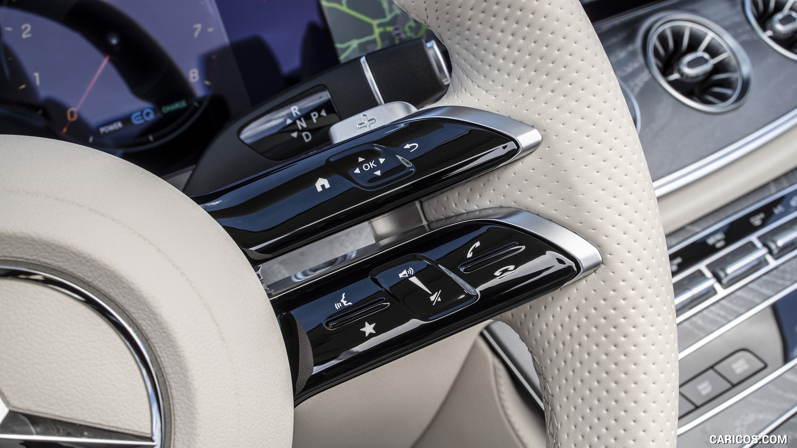 2021 Mercedes-Benz E 450 4MATIC Cabriolet - Interior, Steering Wheel, #52 of 55