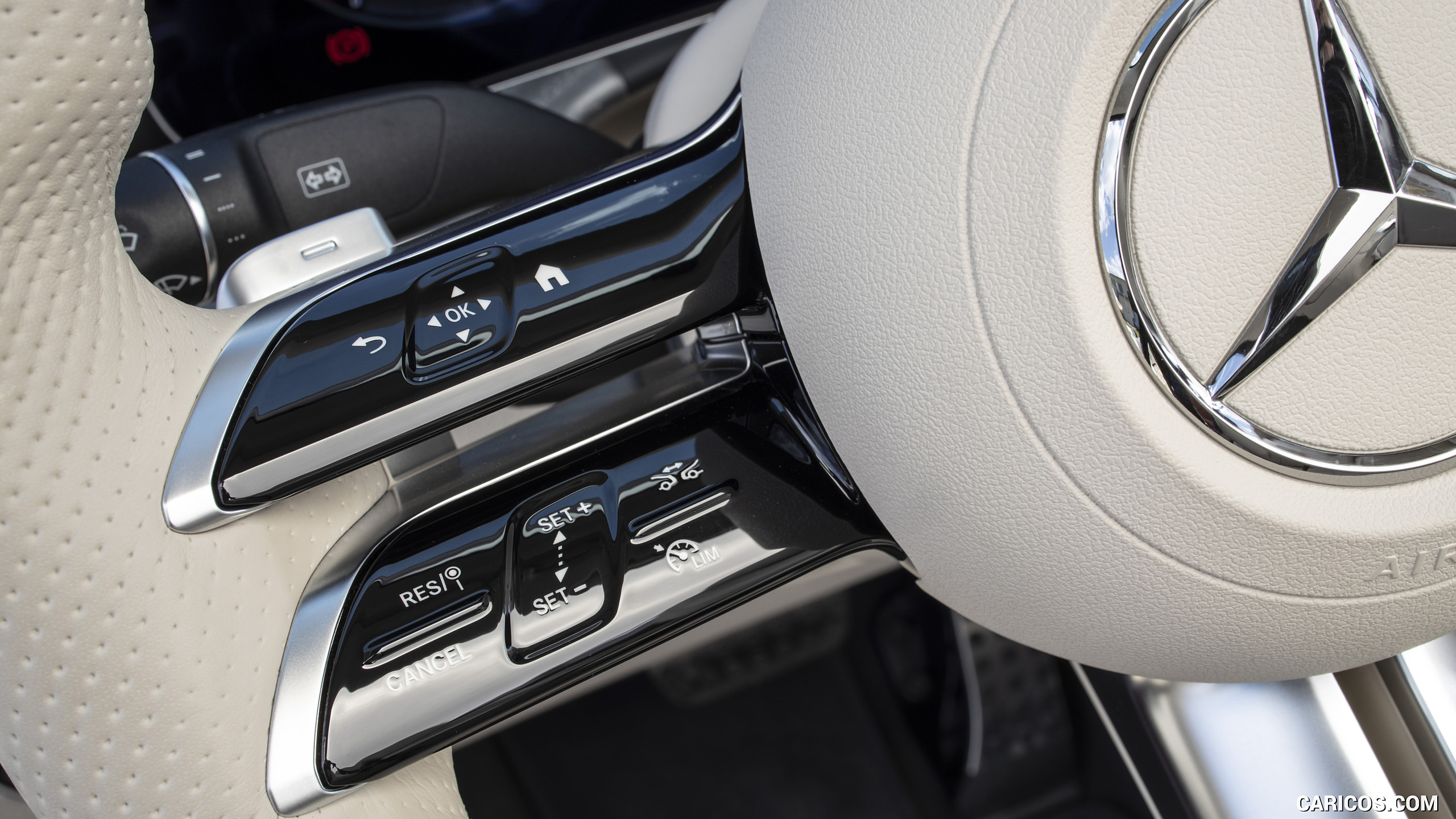 2021 Mercedes-Benz E 450 4MATIC Cabriolet - Interior, Steering Wheel, #53 of 55