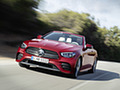 2021 Mercedes-Benz E 450 4MATIC Cabriolet AMG Line (Color: Designo Hyacinth Red Metallic) - Front