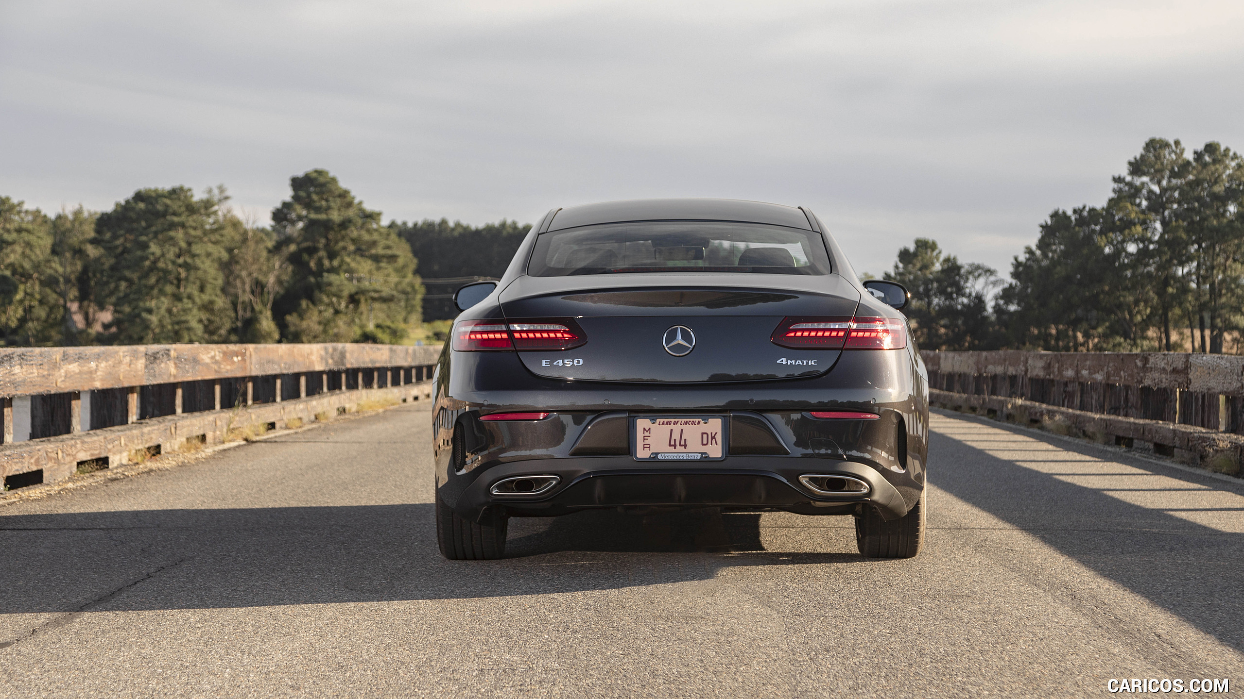 2021 Mercedes-Benz E 450 4MATIC Coupe (US-Spec) - Rear, #20 of 49