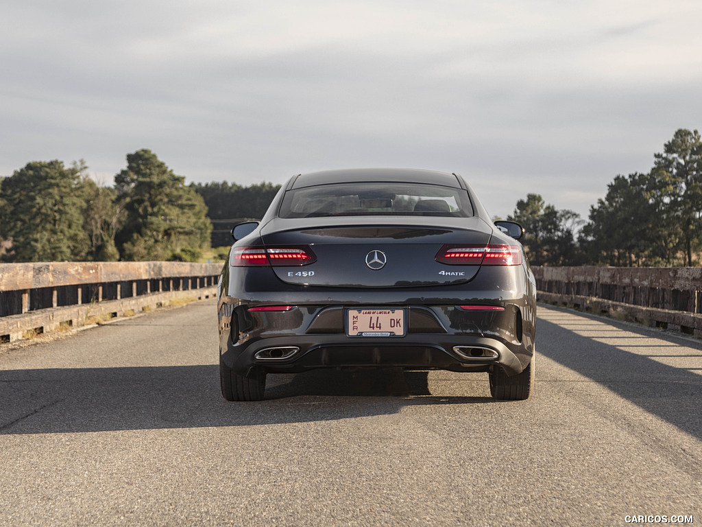 2021 Mercedes-Benz E 450 4MATIC Coupe (US-Spec) - Rear