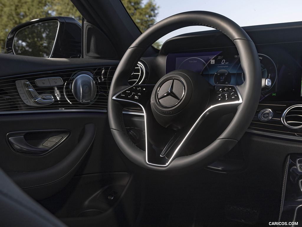 2021 Mercedes-Benz E 450 4MATIC Sedan (US-Spec) - Interior, Steering Wheel