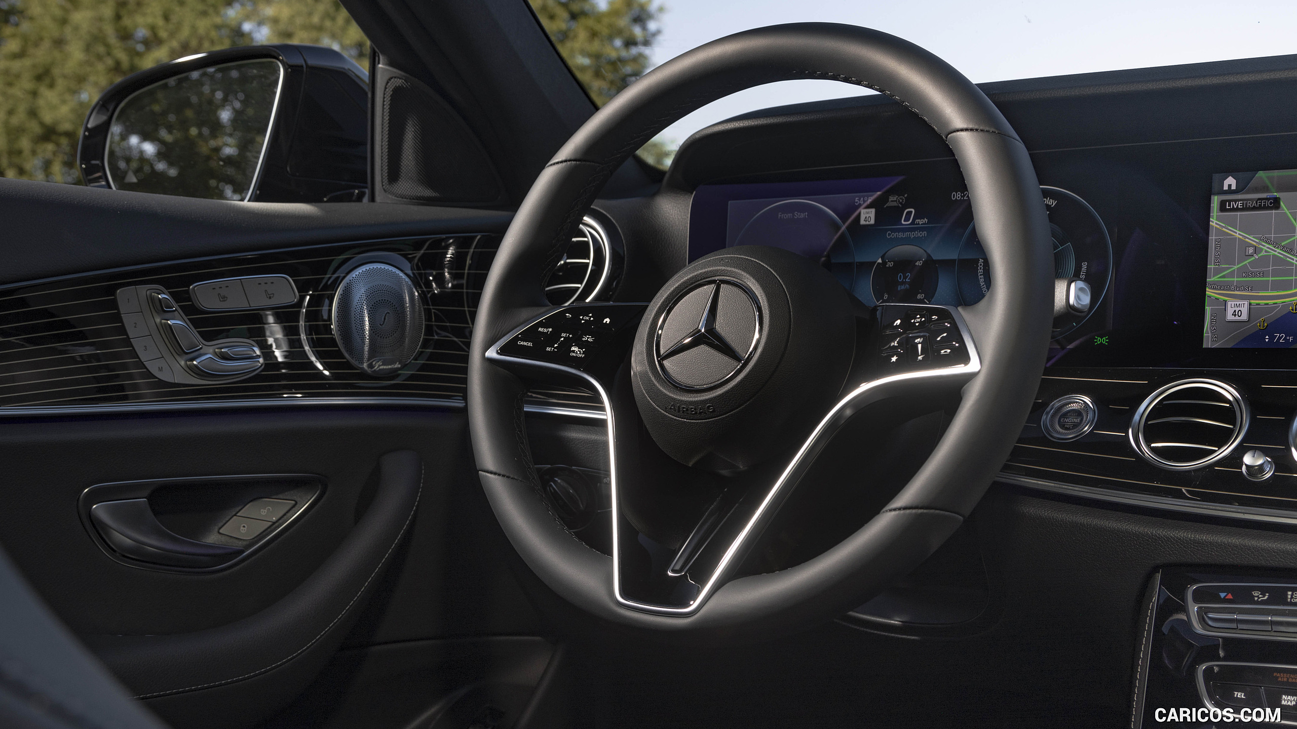 2021 Mercedes-Benz E 450 4MATIC Sedan (US-Spec) - Interior, Steering Wheel, #137 of 144