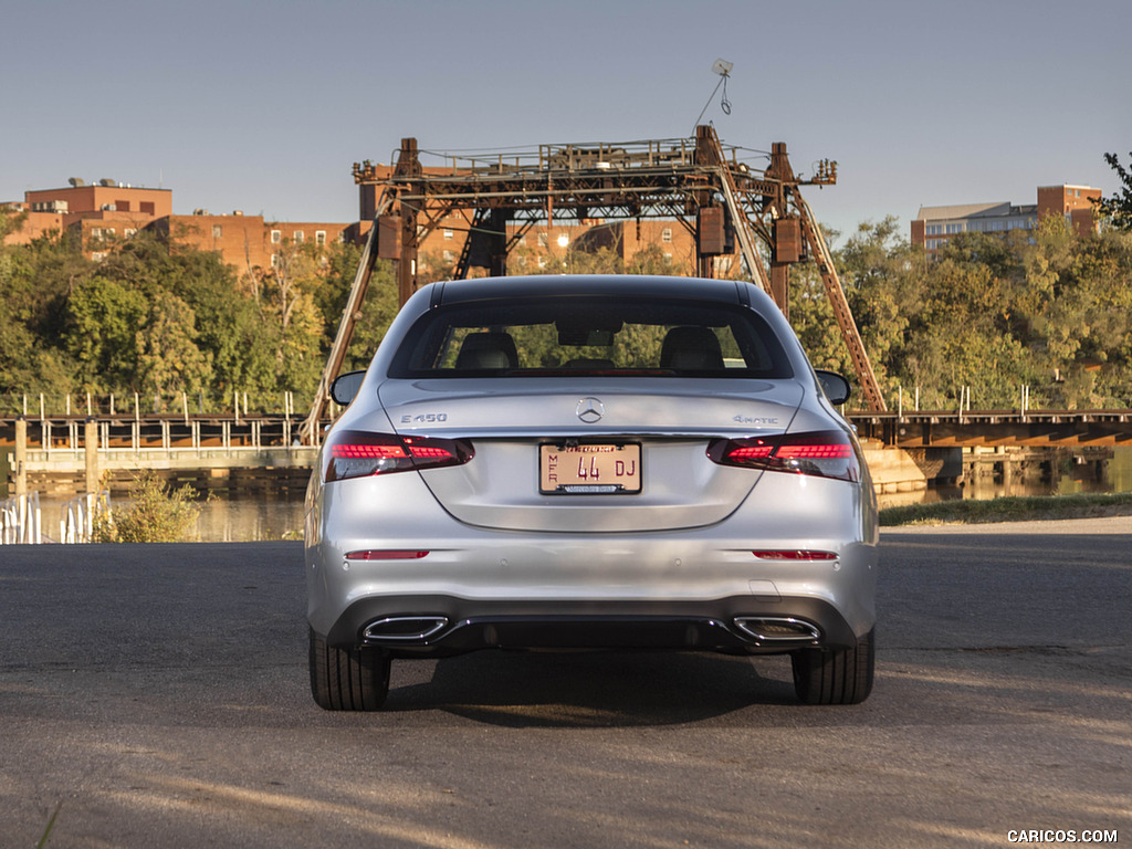 2021 Mercedes-Benz E 450 4MATIC Sedan (US-Spec) - Rear