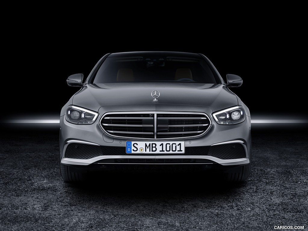 2021 Mercedes-Benz E-Class (Color: Selenit Grey Magno) - Front