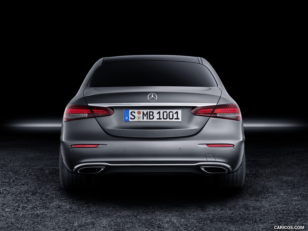 2021 Mercedes-Benz E-Class (Color: Selenit Grey Magno) - Rear