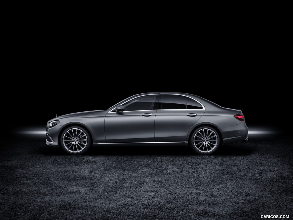 2021 Mercedes-Benz E-Class (Color: Selenit Grey Magno) - Side