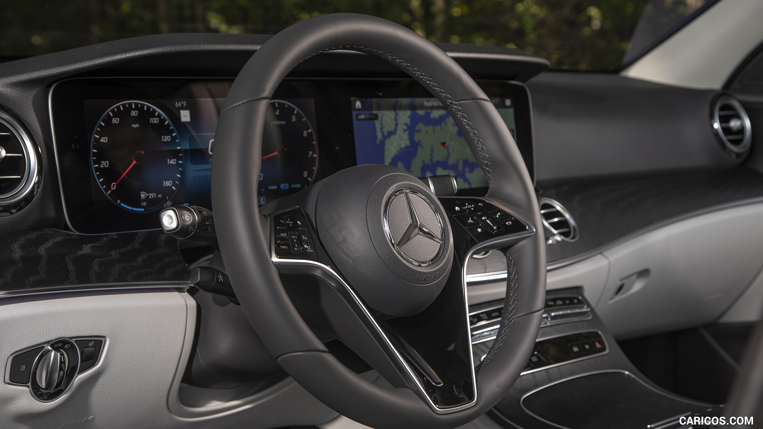 2021 Mercedes-Benz E-Class All-Terrain (US-Spec) - Interior, Steering Wheel, #72 of 92