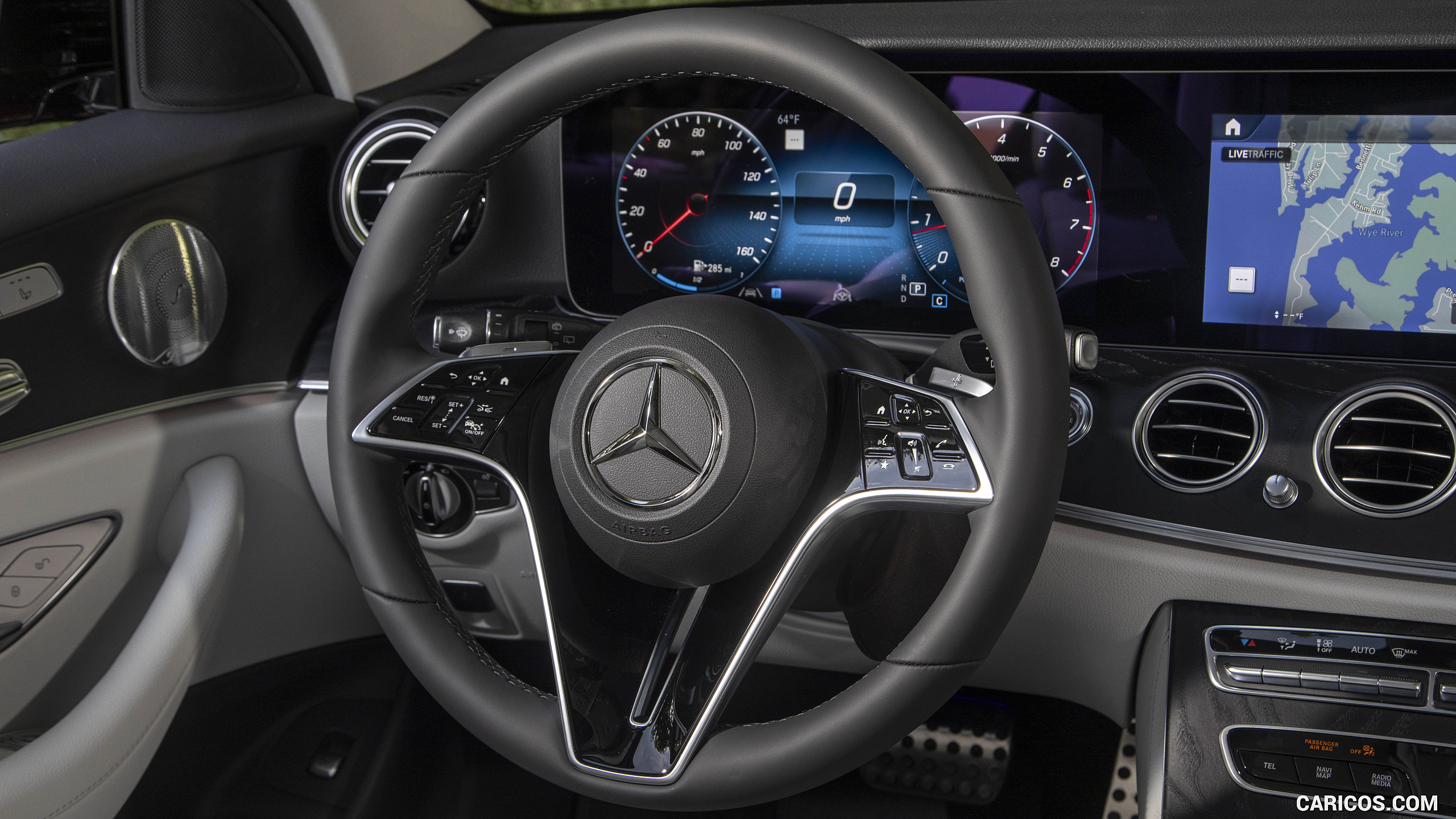 2021 Mercedes-Benz E-Class All-Terrain (US-Spec) - Interior, Steering Wheel, #74 of 92