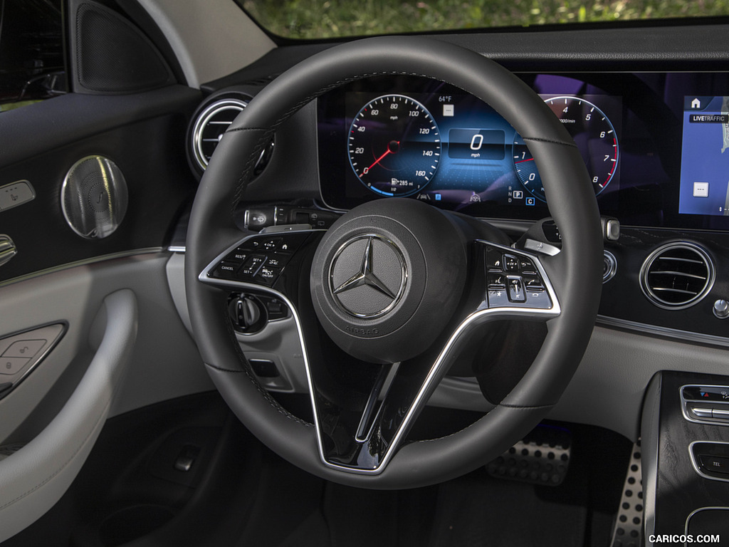 2021 Mercedes-Benz E-Class All-Terrain (US-Spec) - Interior, Steering Wheel