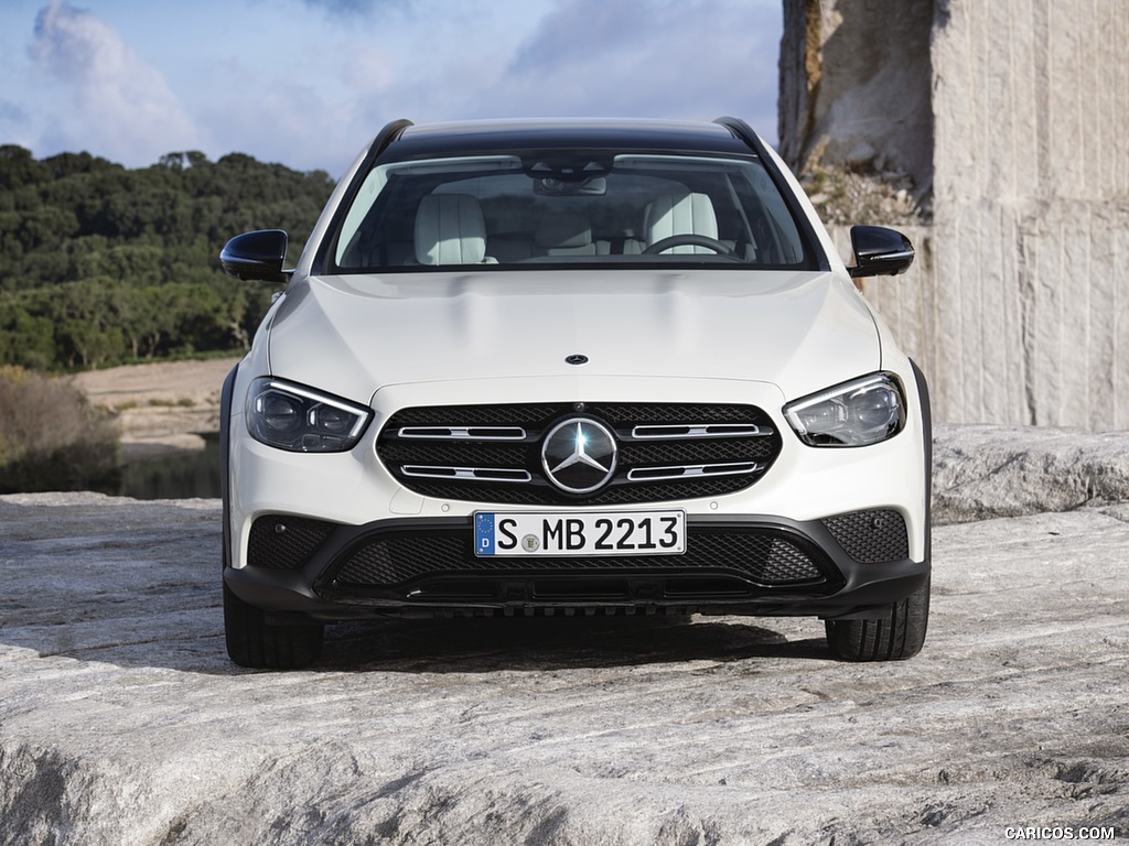 2021 Mercedes-Benz E-Class All-Terrain Line Avantgarde (Color: Designo Diamond White Bright) - Front