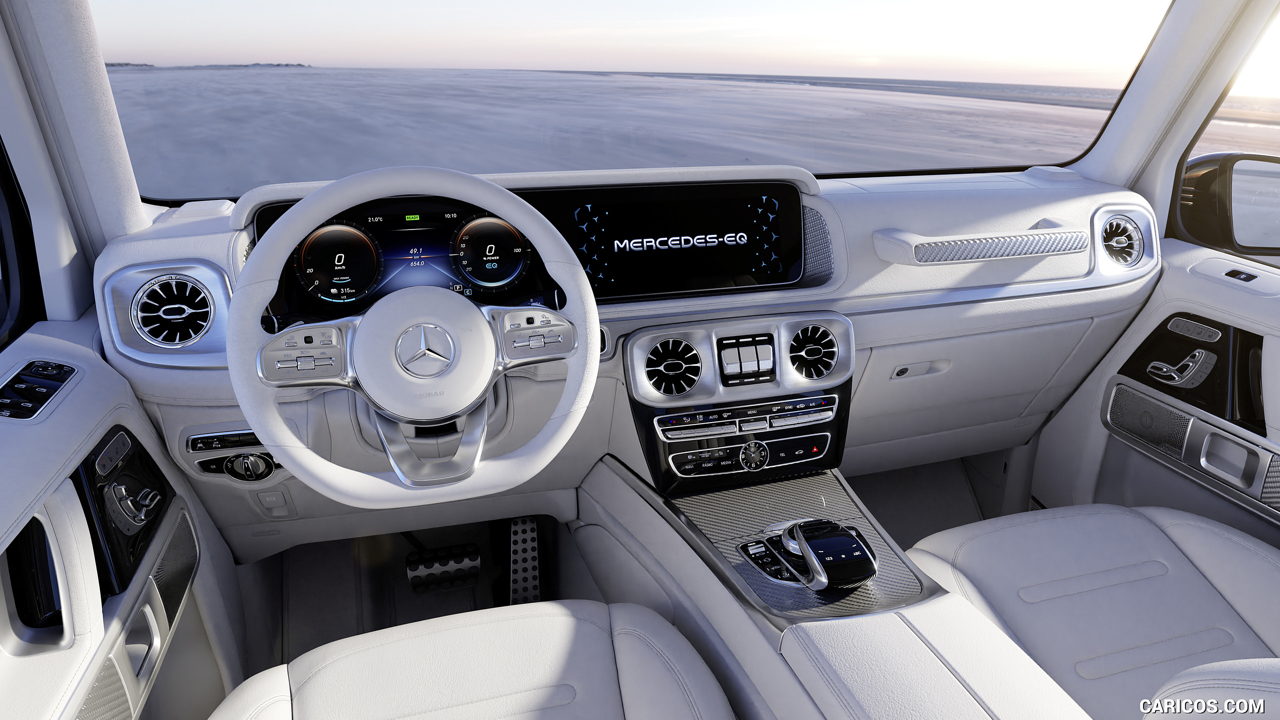 2021 Mercedes-Benz EQG Concept - Interior, #19 of 19