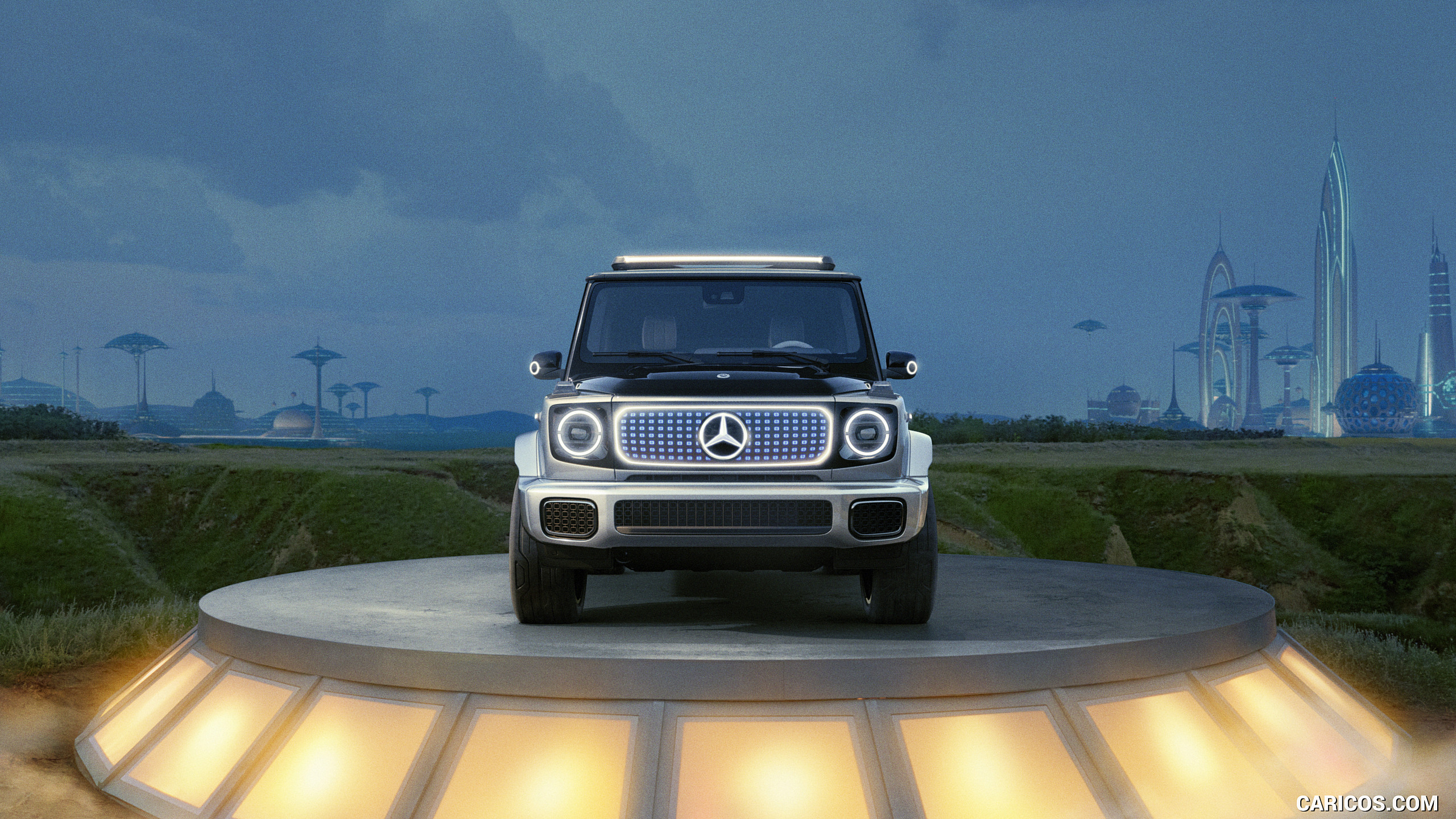2021 Mercedes-Benz EQG Electric G-Class Concept - Front, #15 of 19