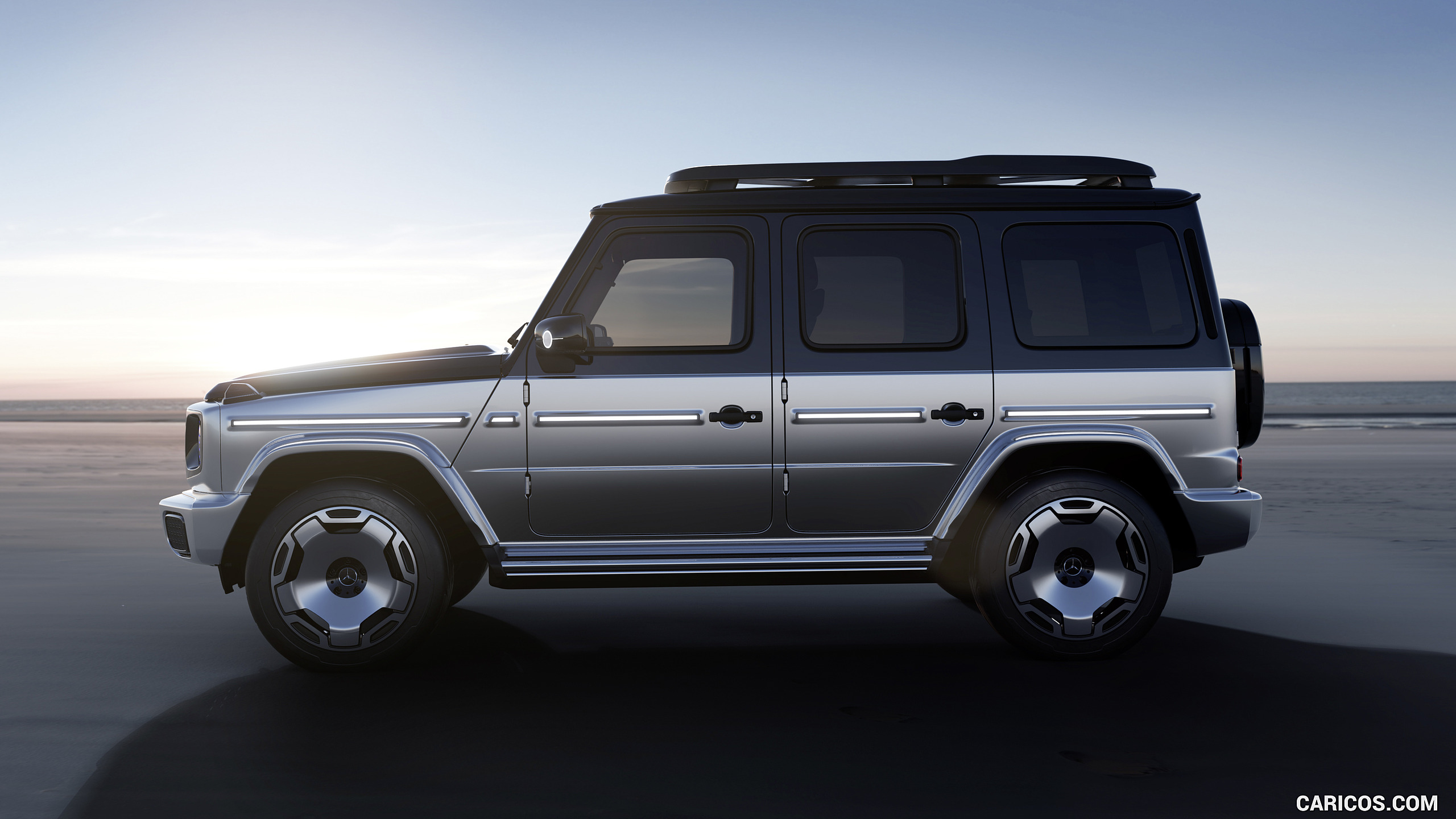 2021 Mercedes-Benz EQG Electric G-Class Concept - Side, #2 of 19