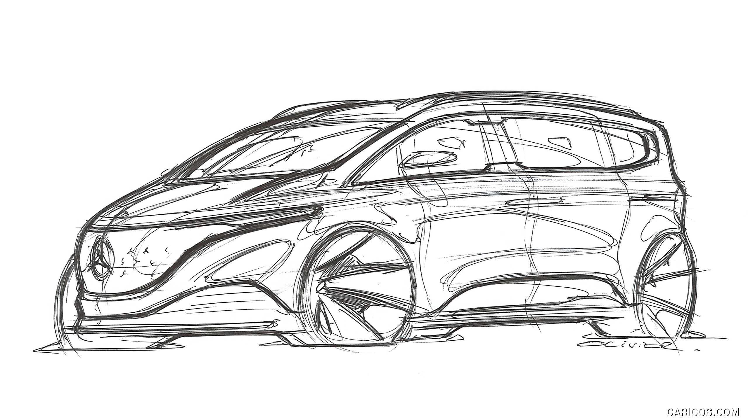 2021 Mercedes-Benz EQT Concept - Design Sketch, #47 of 51
