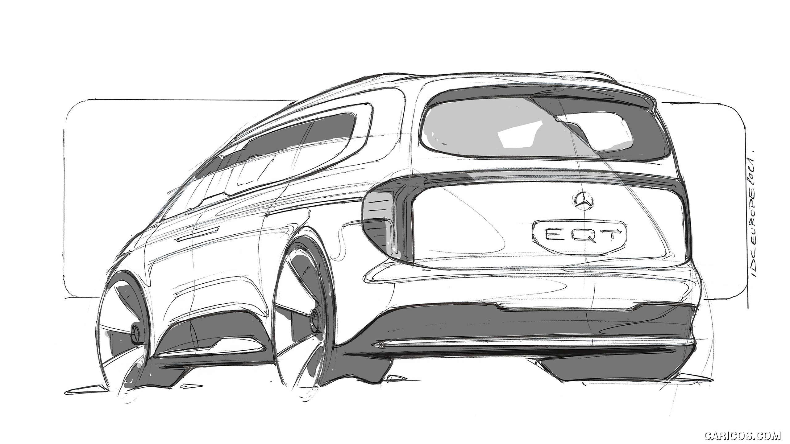 2021 Mercedes-Benz EQT Concept - Design Sketch, #48 of 51