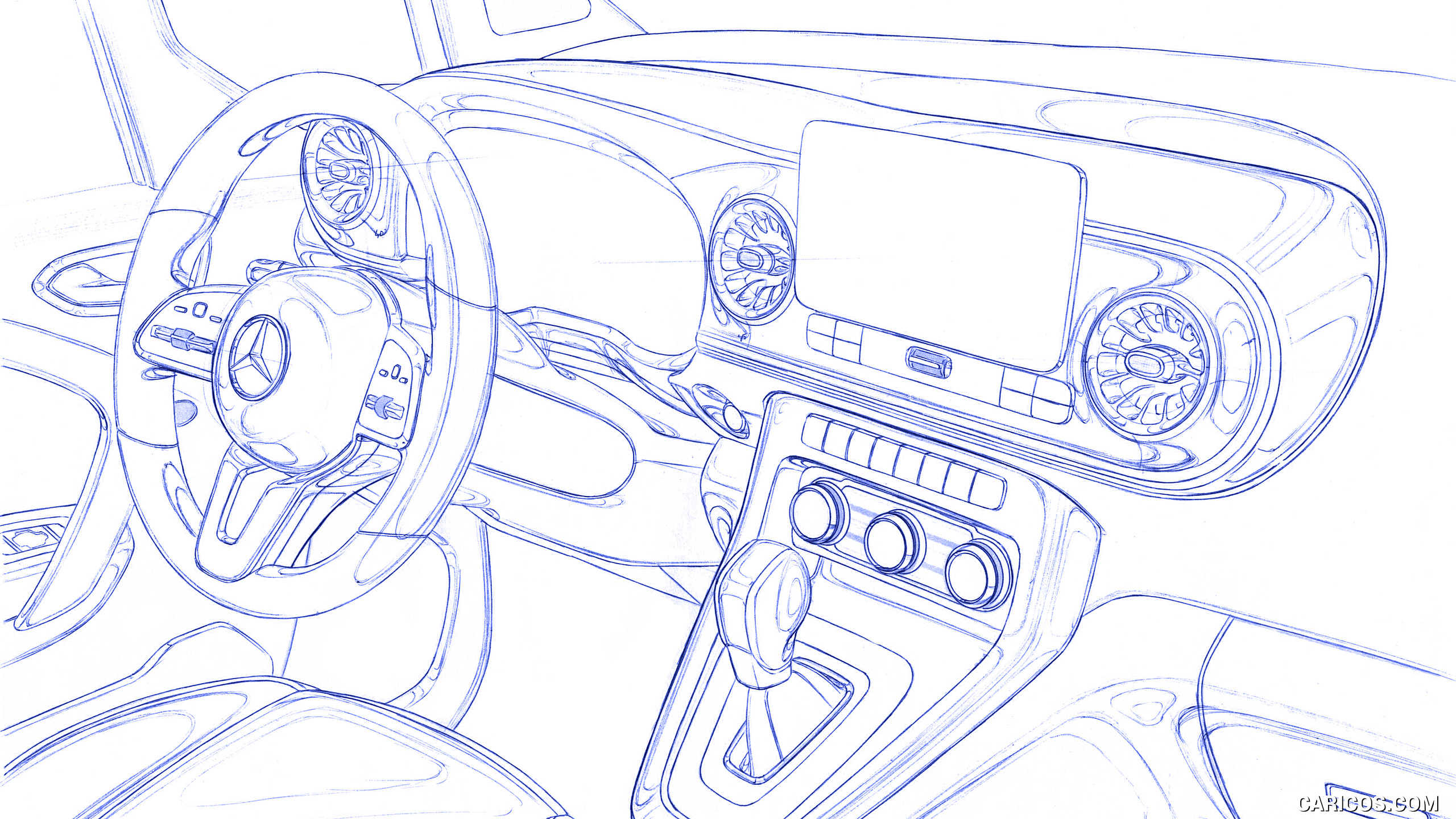 2021 Mercedes-Benz EQT Concept - Design Sketch, #49 of 51