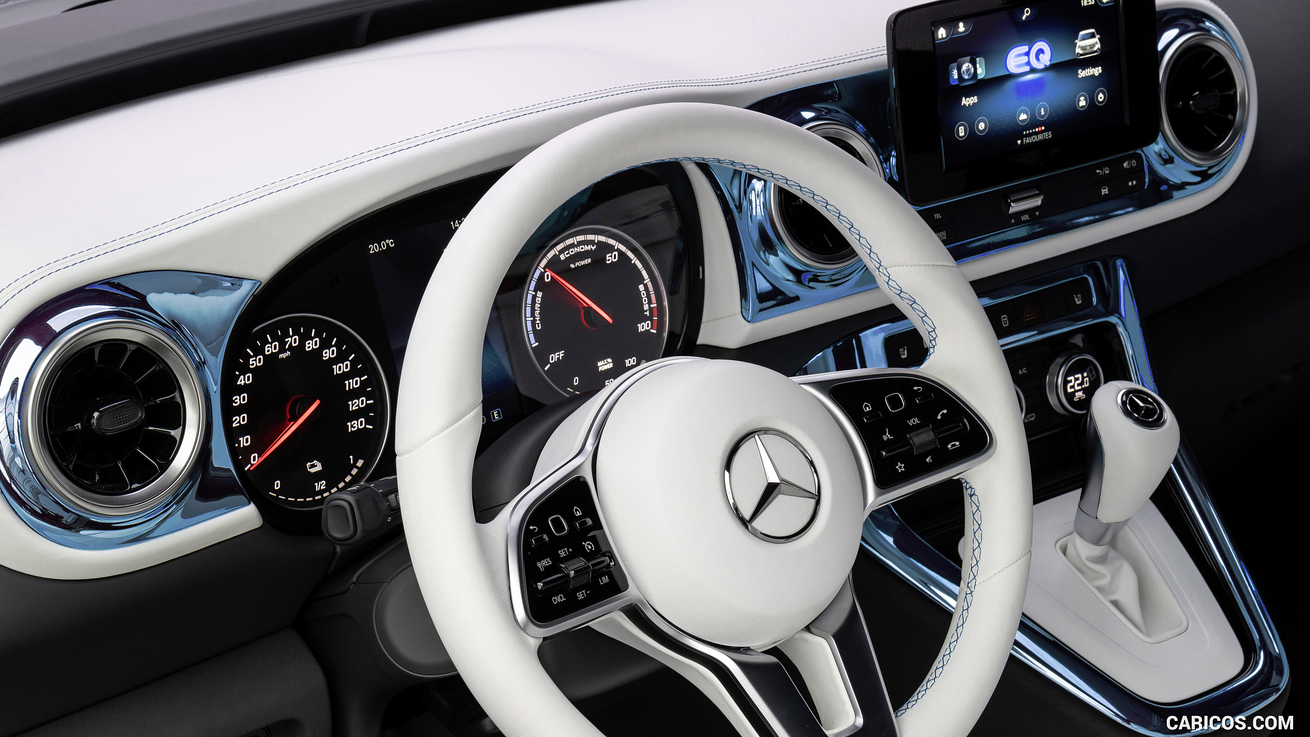 2021 Mercedes-Benz EQT Concept - Interior, Steering Wheel, #29 of 51