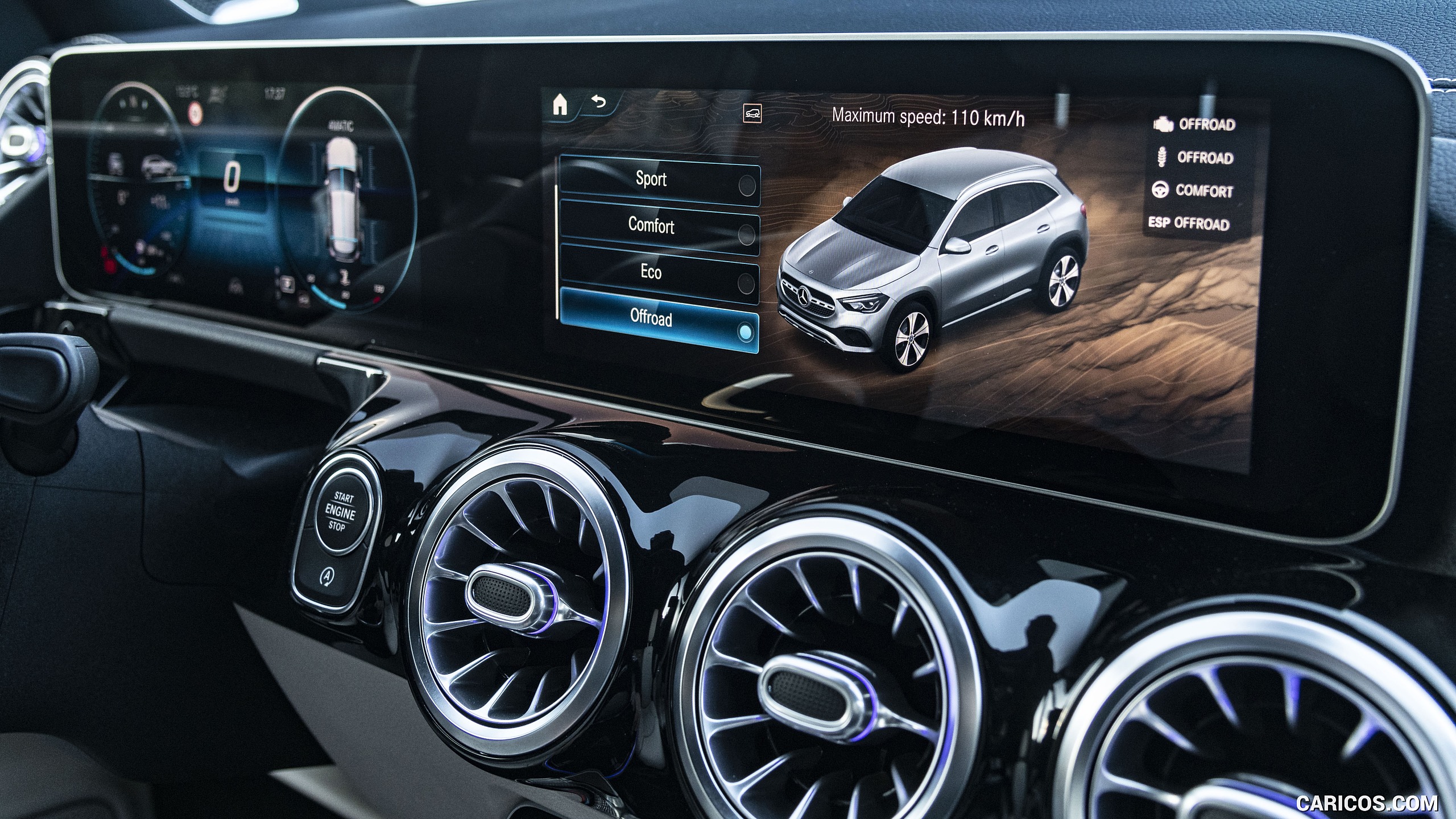 2021 Mercedes-Benz GLA - Central Console, #107 of 280