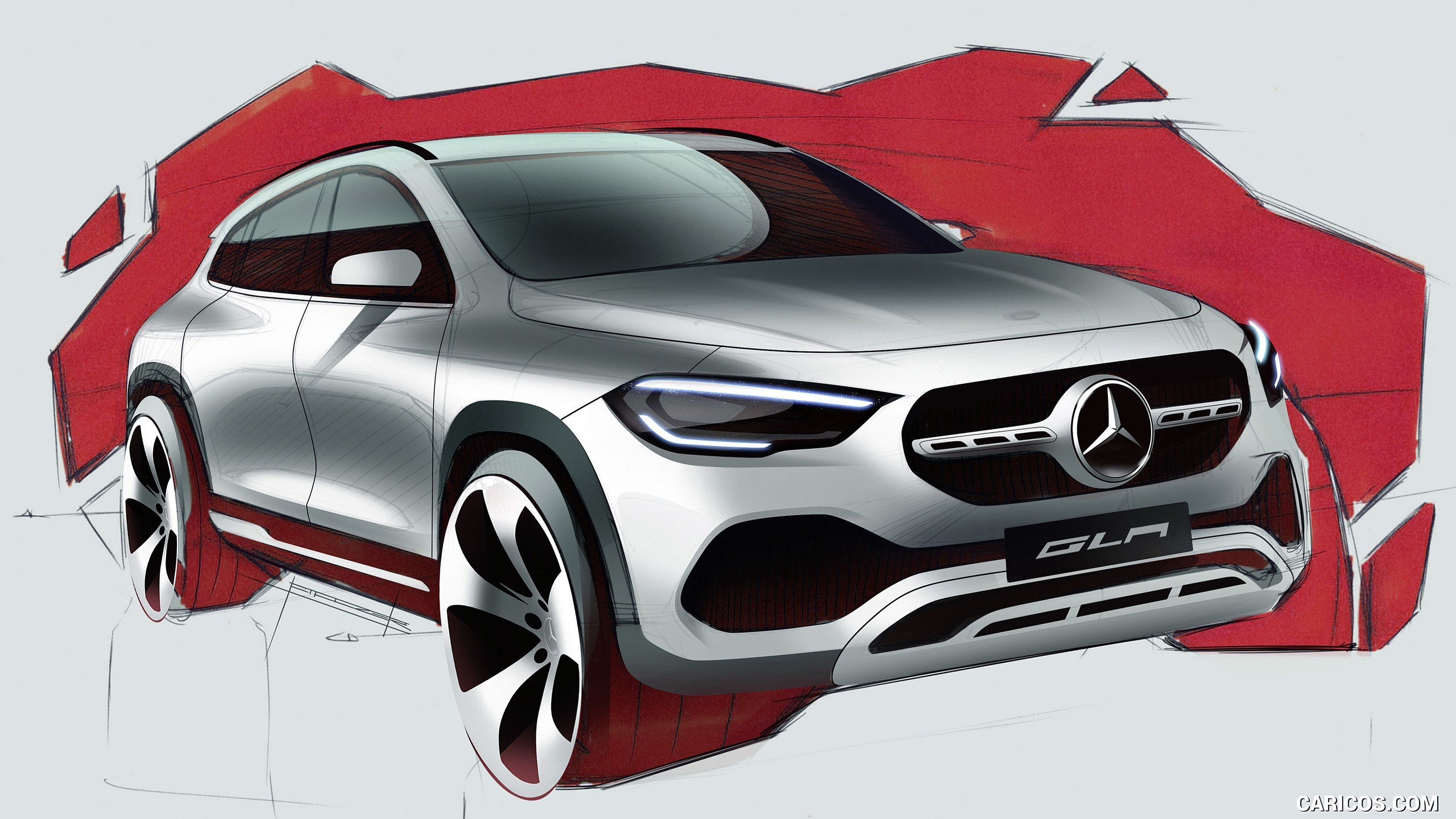 2021 Mercedes-Benz GLA - Design Sketch, #56 of 280
