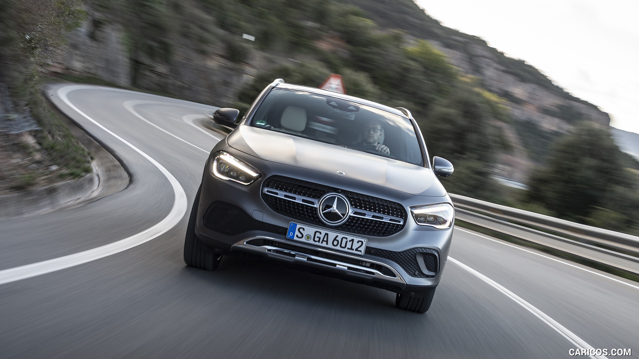 2021 Mercedes-Benz GLA 220d (Color: Mountain Grey Magno) - Front, #82 of 280