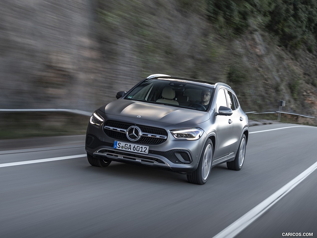 2021 Mercedes-Benz GLA 220d (Color: Mountain Grey Magno) - Front