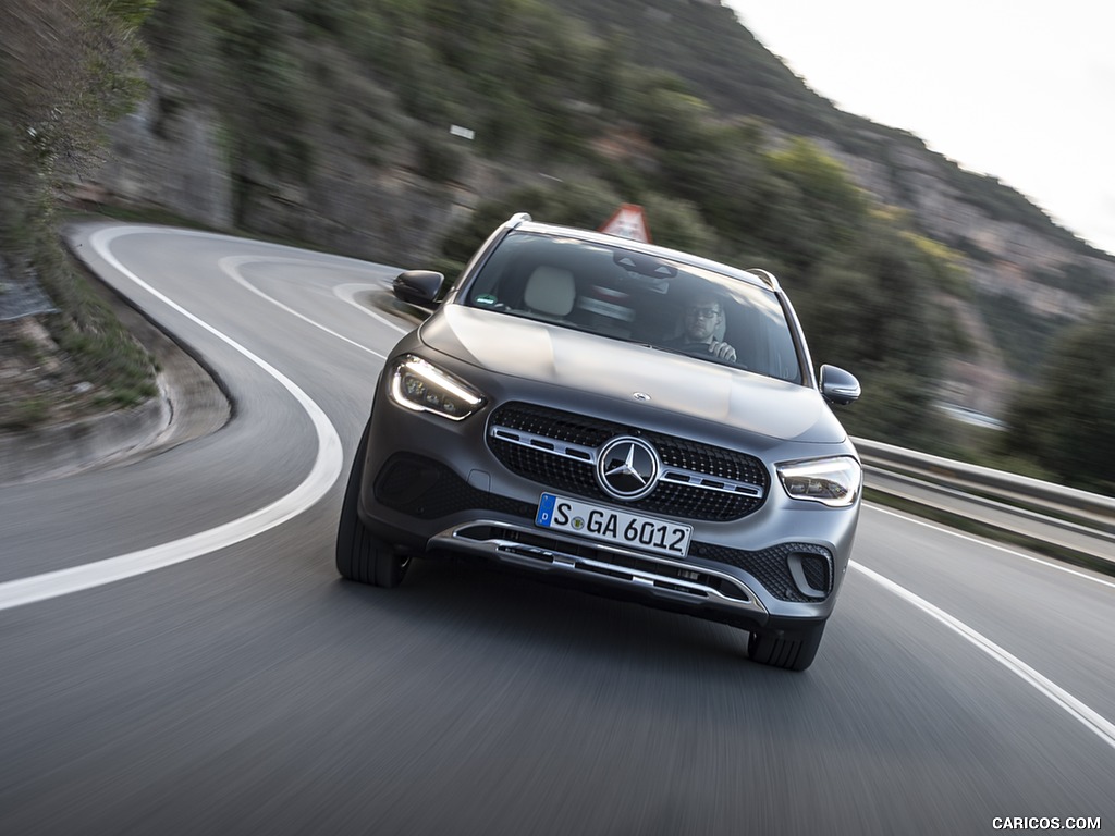 2021 Mercedes-Benz GLA 220d (Color: Mountain Grey Magno) - Front