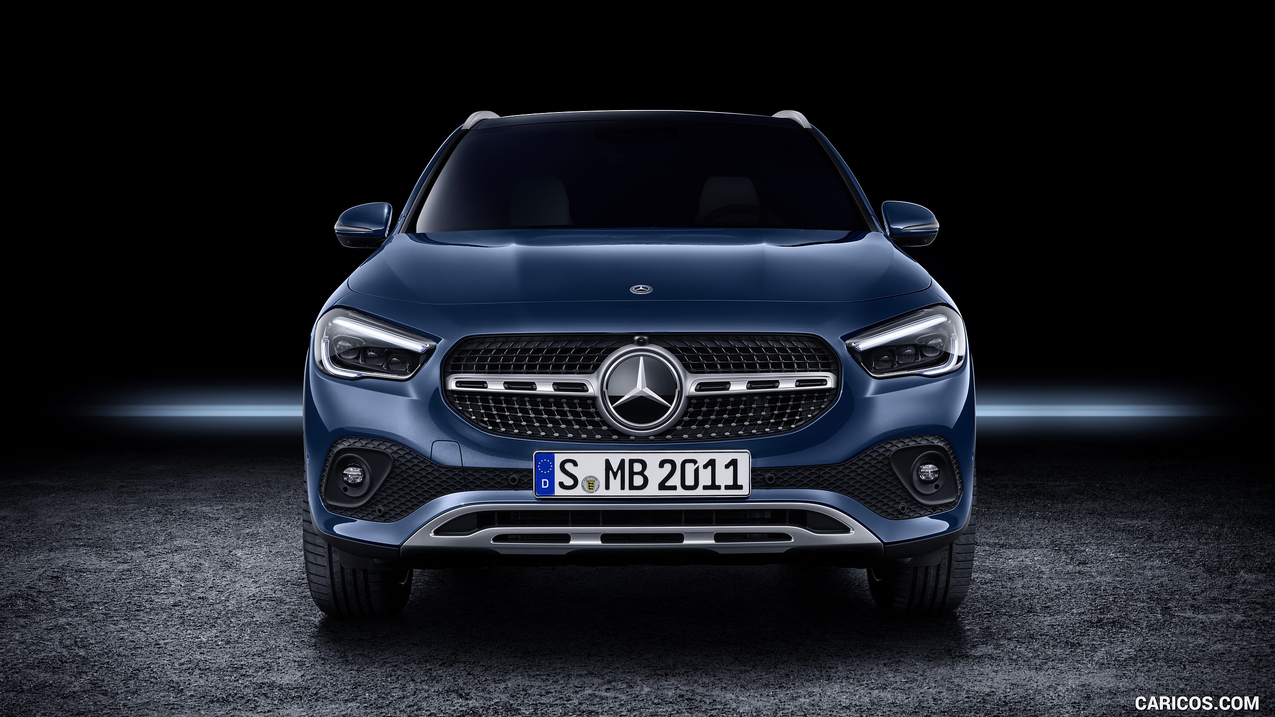 2021 Mercedes-Benz GLA Edition1 Progressive Line (Color: Galaxy Blue) - Front, #38 of 280