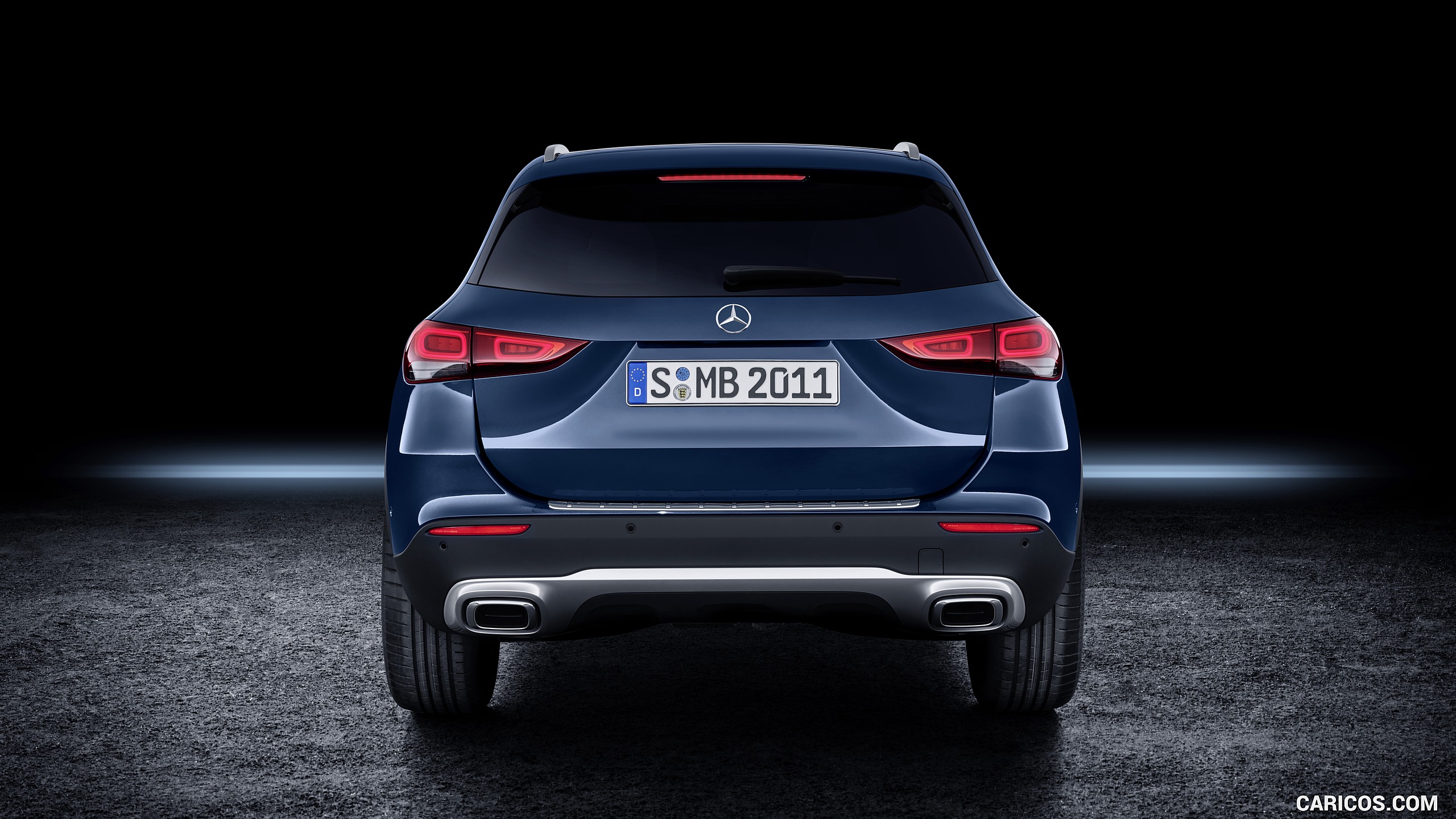 2021 Mercedes-Benz GLA Edition1 Progressive Line (Color: Galaxy Blue) - Rear, #37 of 280