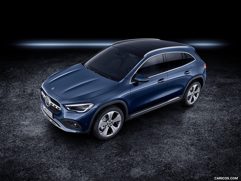 2021 Mercedes-Benz GLA Edition1 Progressive Line (Color: Galaxy Blue) - Top