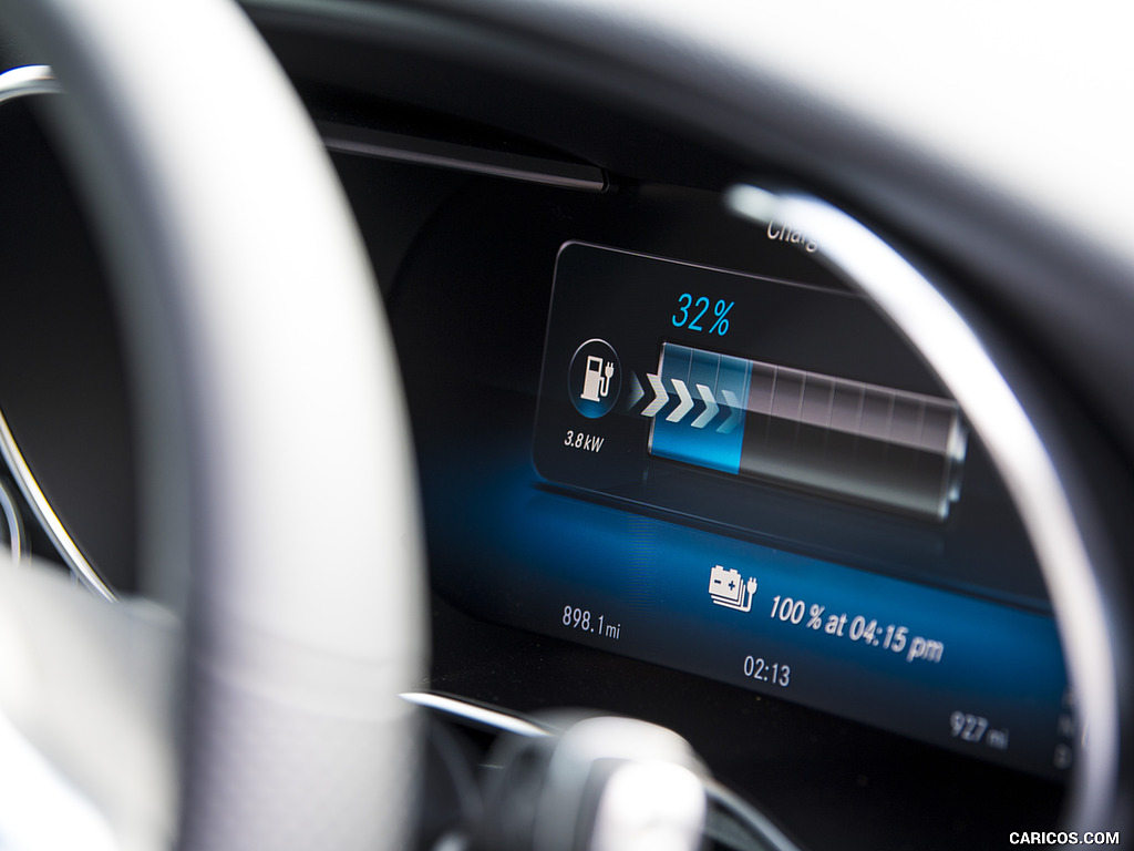 2021 Mercedes-Benz GLC 300 e Plug-In Hybrid (UK-Spec) - Digital Instrument Cluster