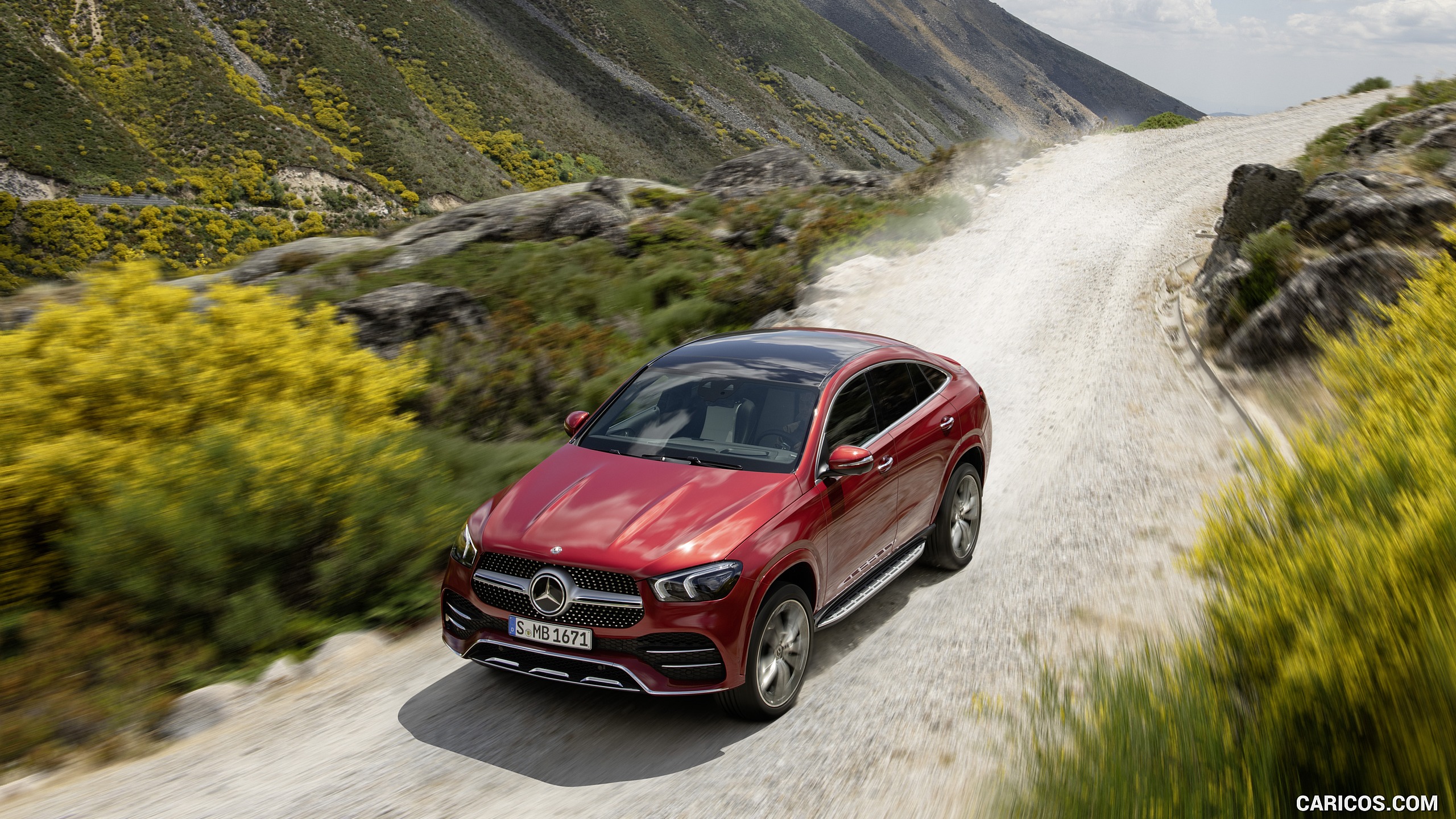 2021 Mercedes-Benz GLE Coupe (Color: Designo Hyacinth Red Metallic) - Top, #7 of 62