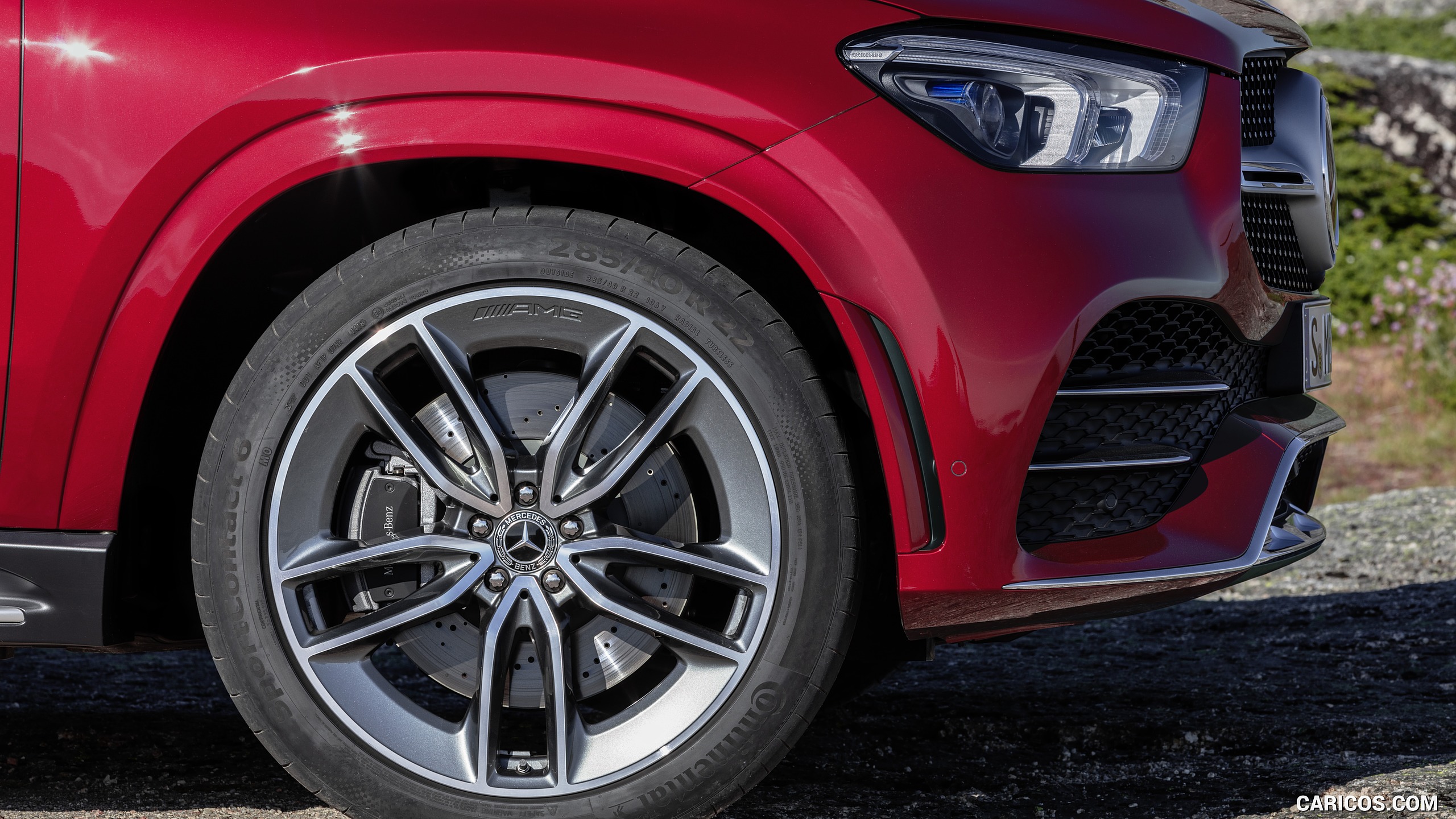 2021 Mercedes-Benz GLE Coupe (Color: Designo Hyacinth Red Metallic) - Wheel, #18 of 62