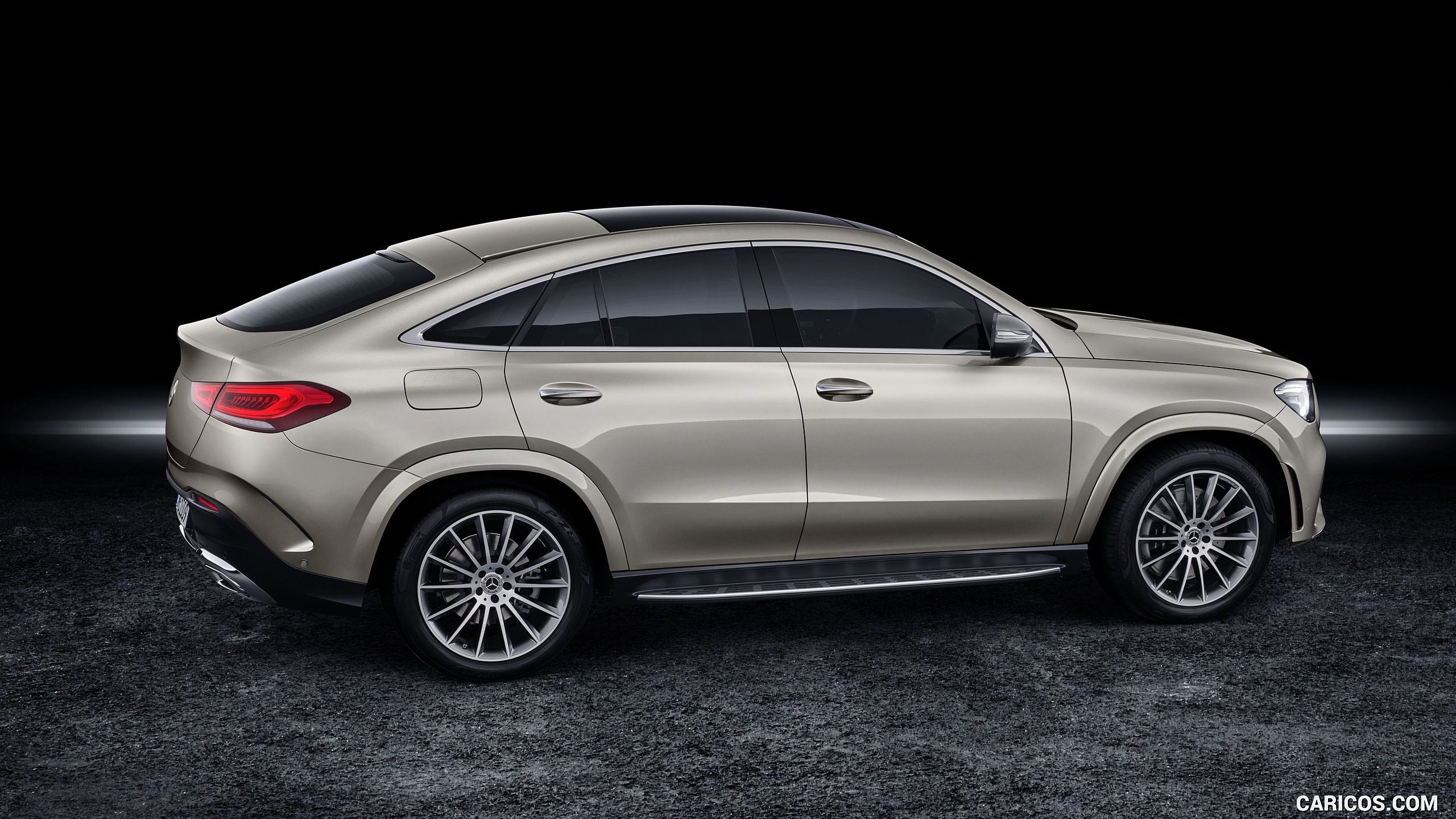 2021 Mercedes-Benz GLE Coupe (Color: Moyave Silver) - Side, #25 of 62