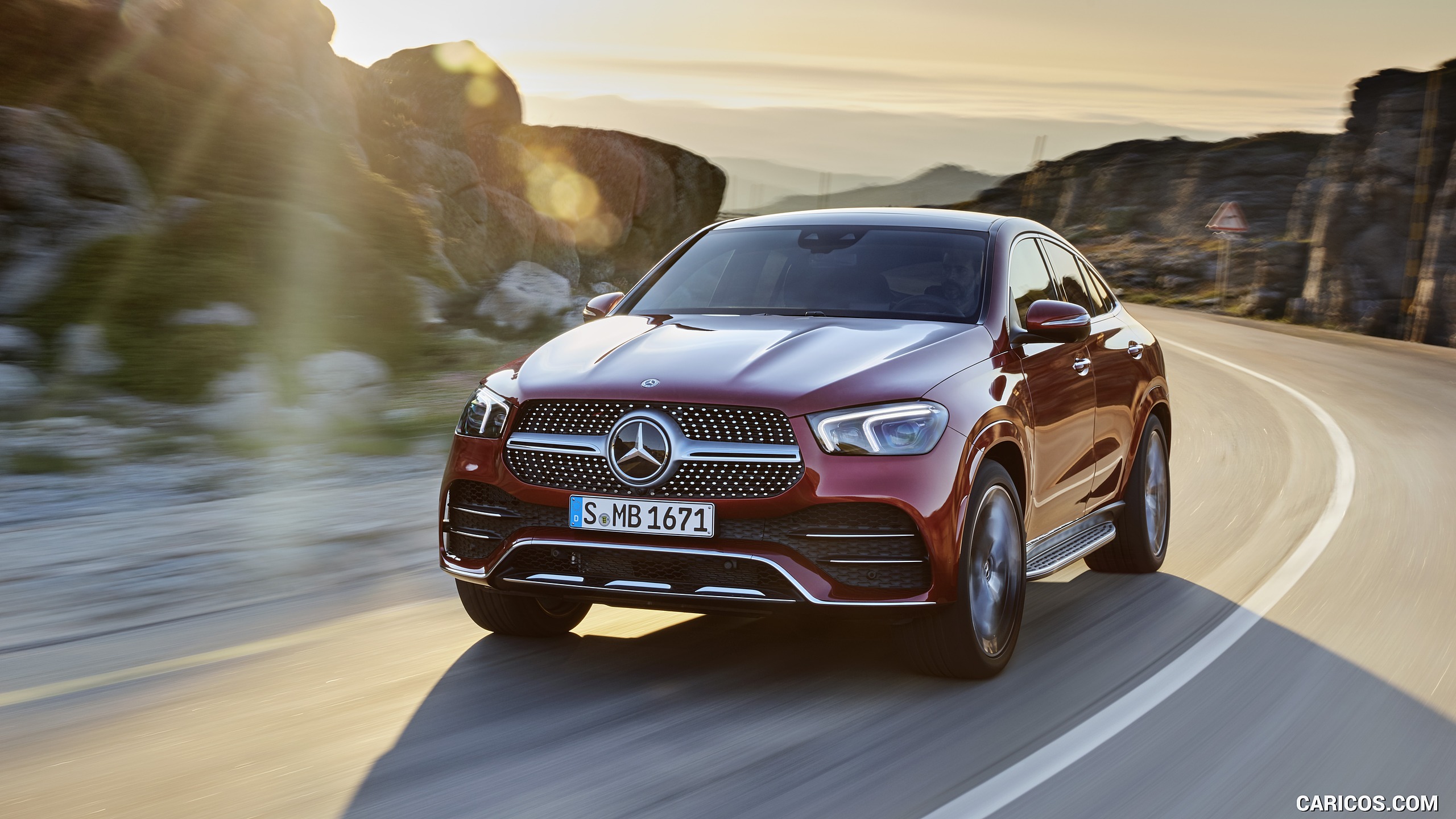 2021 Mercedes-Benz GLE Coupe (Color: Designo Hyacinth Red Metallic ...