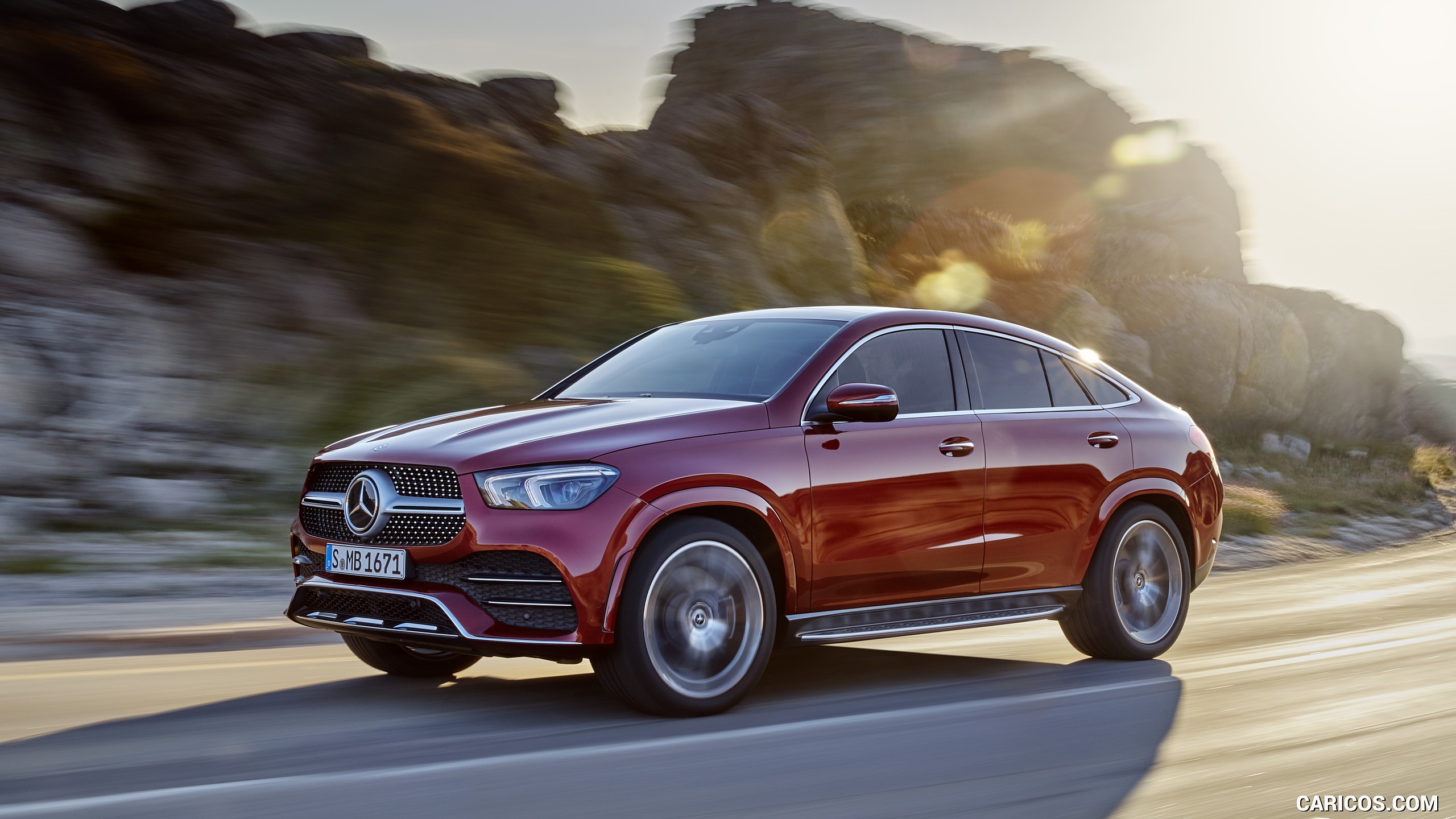 2021 Mercedes-Benz GLE Coupe (Color: Designo Hyacinth Red Metallic ...