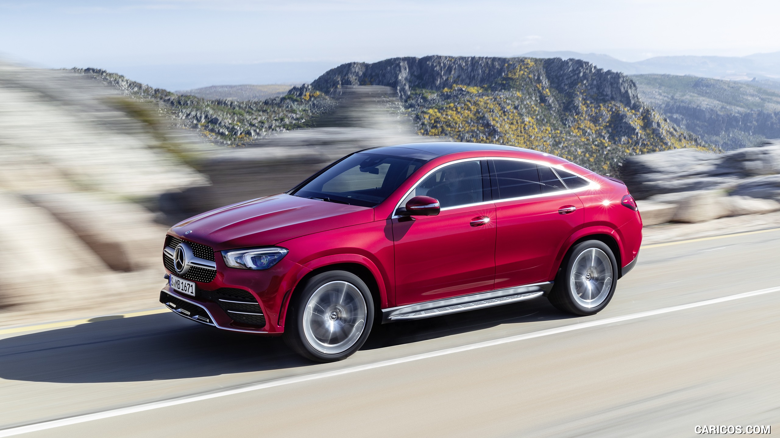 2021 Mercedes-Benz GLE Coupe (Color: Designo Hyacinth Red Metallic ...