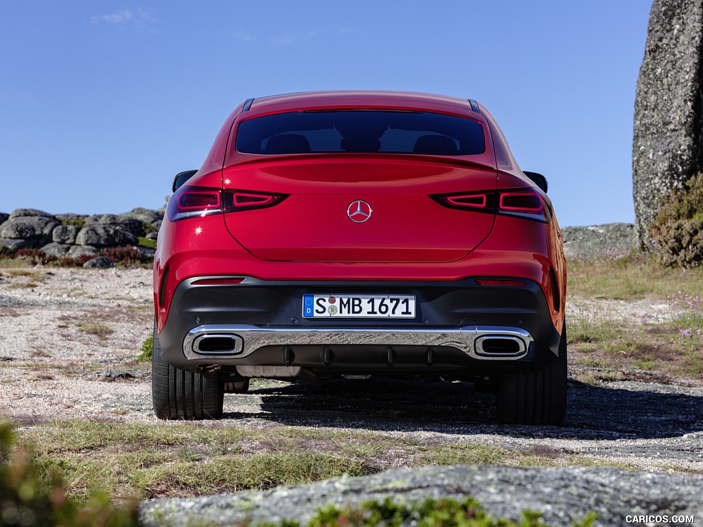 2021 Mercedes-Benz GLE Coupe (Color: Designo Hyacinth Red Metallic) - Rear