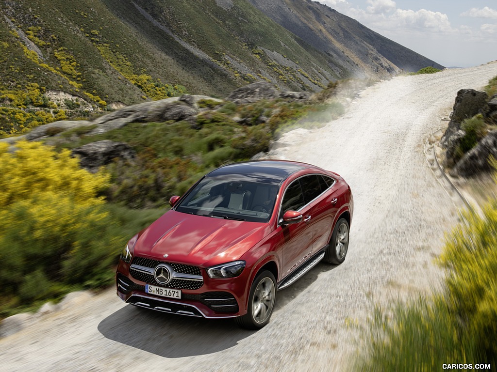 2021 Mercedes-Benz GLE Coupe (Color: Designo Hyacinth Red Metallic) - Top