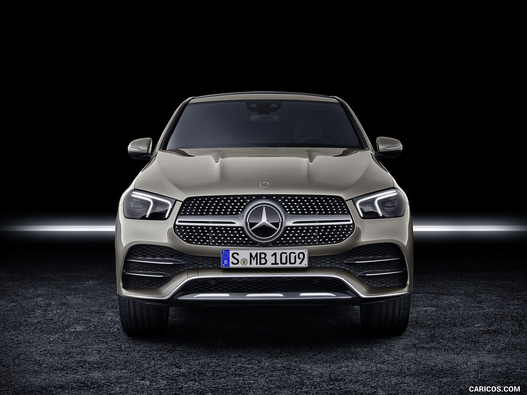 2021 Mercedes-Benz GLE Coupe (Color: Moyave Silver) - Front