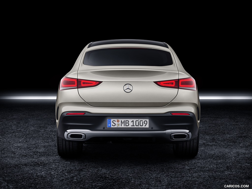 2021 Mercedes-Benz GLE Coupe (Color: Moyave Silver) - Rear