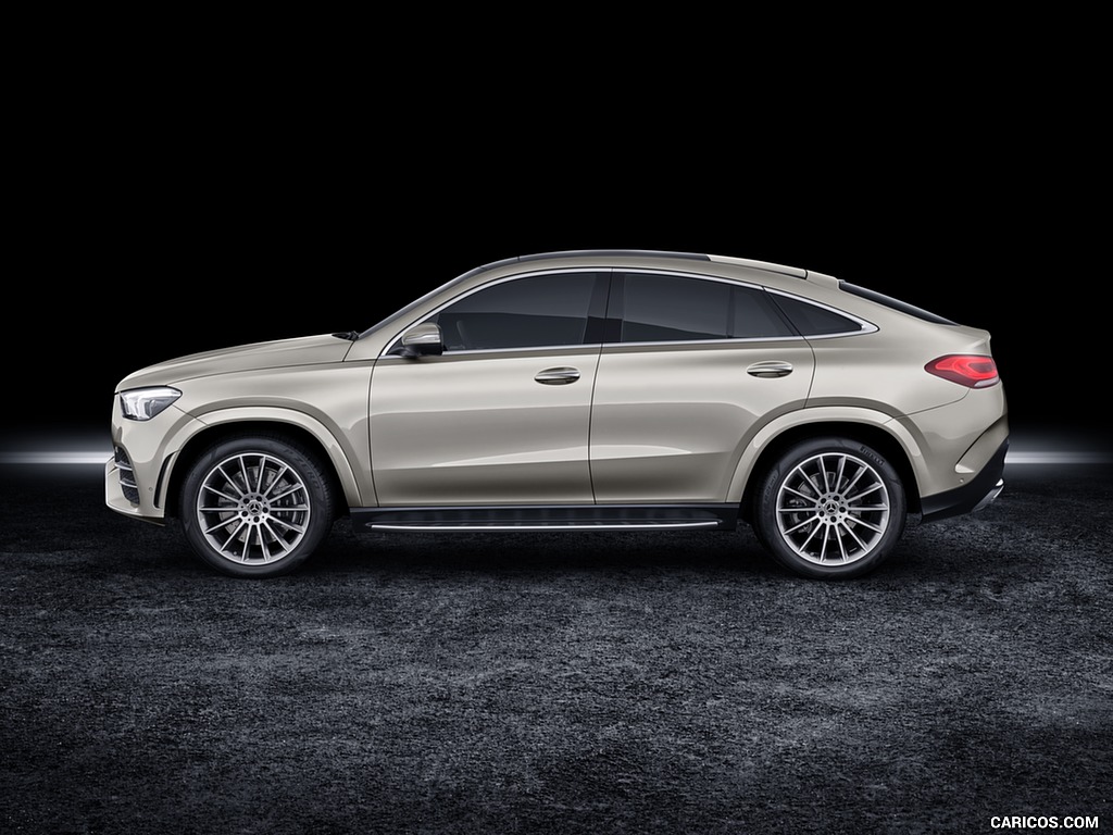 2021 Mercedes-Benz GLE Coupe (Color: Moyave Silver) - Side