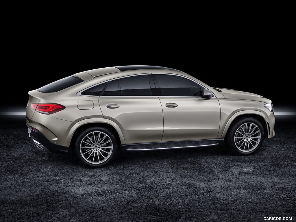 2021 Mercedes-Benz GLE Coupe (Color: Moyave Silver) - Side