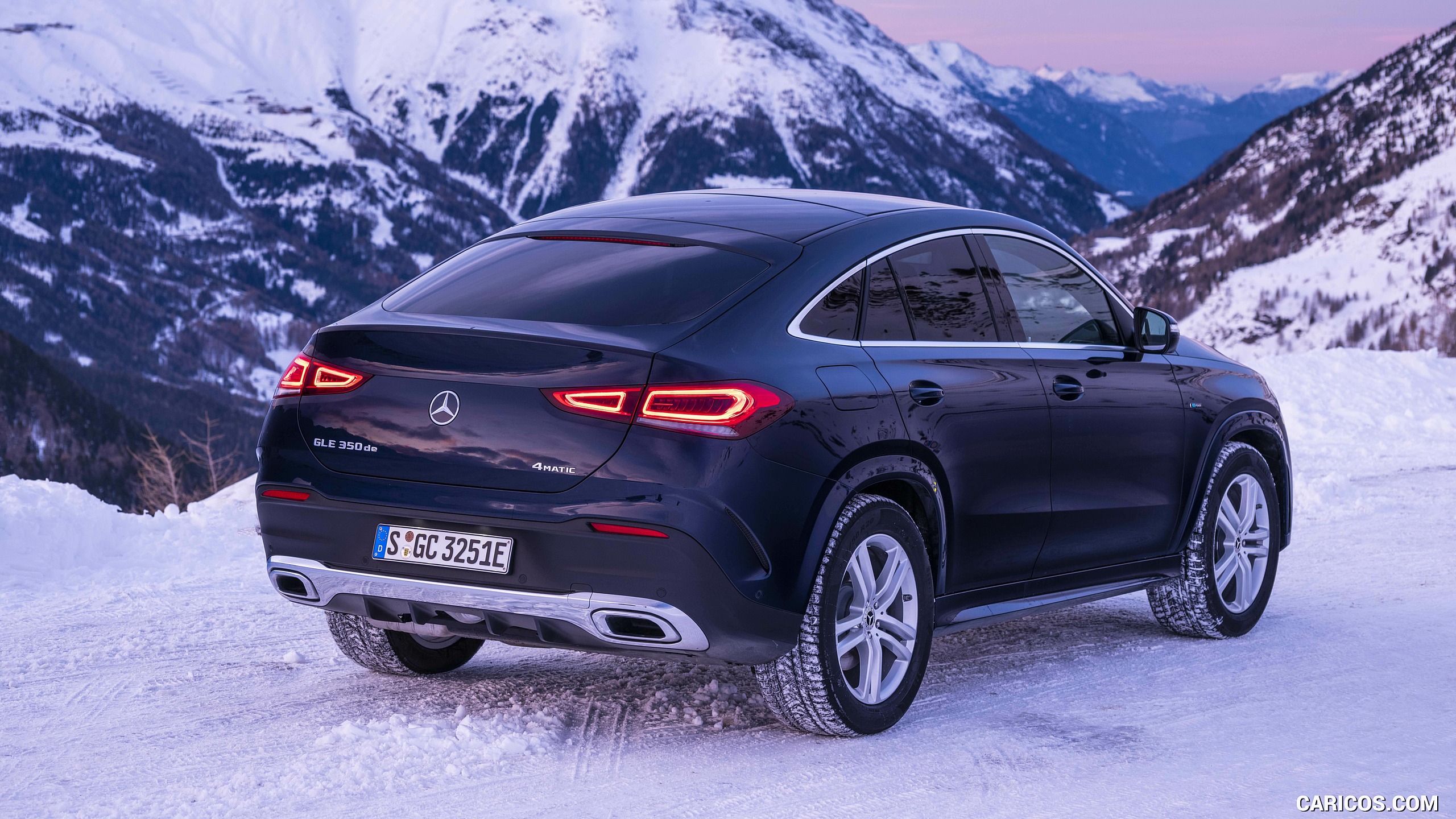 2021 MercedesBenz GLE Coupe 350 de 4MATIC Coupe (Color Cavansite Blue