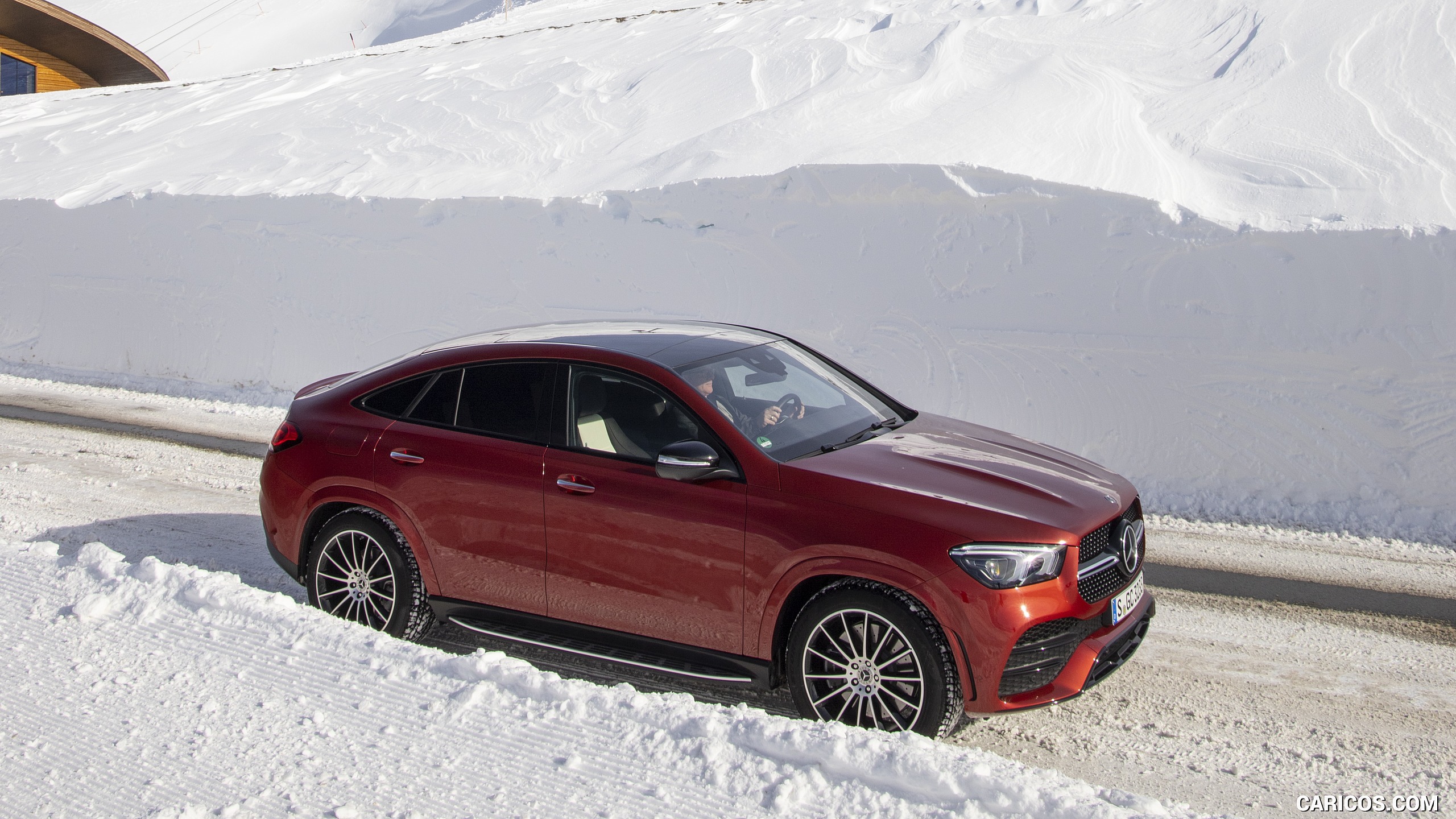 2021 Mercedes-Benz GLE Coupe 400 d 4MATIC Coupe (Color: Designo Hyacinth Red Metallic) - Front, #53 of 62