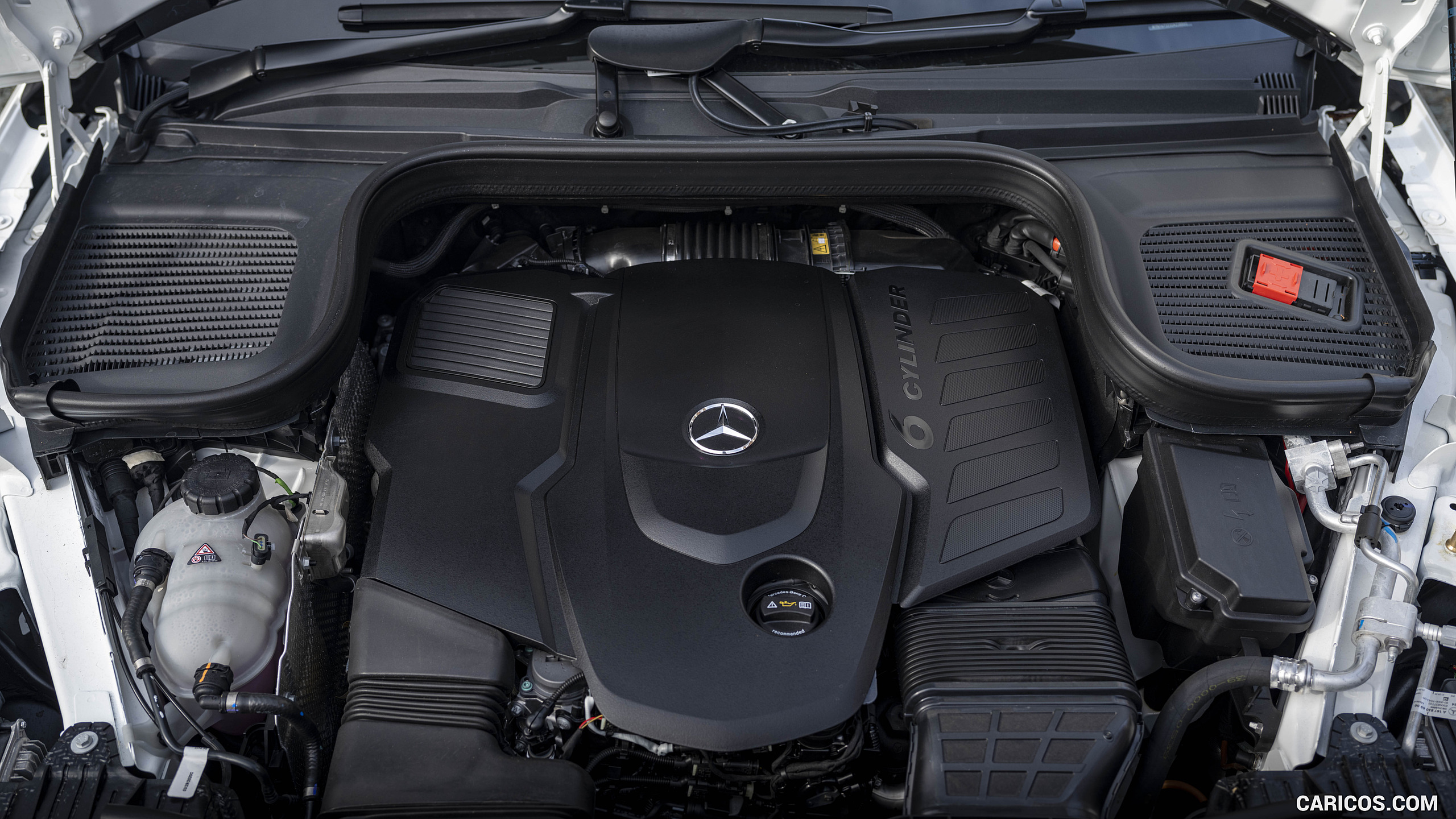 2021 Mercedes-Benz GLE Coupé 400d (UK-Spec) - Engine, #63 of 89