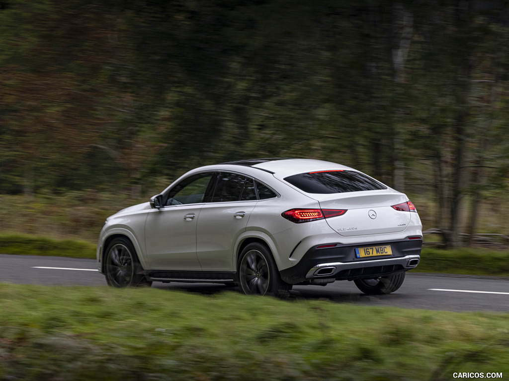 2021 Mercedes-Benz GLE Coupé 400d (UK-Spec) - Rear Three-Quarter