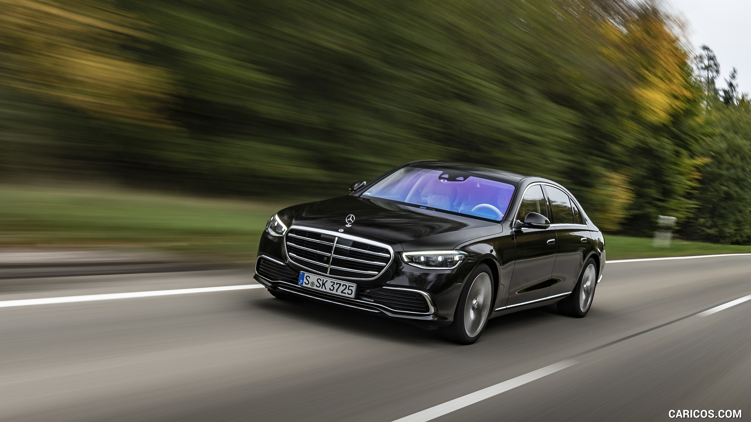 2021 Mercedes-Benz S 500 4MATIC AMG Line (Color: Onyx Black) - Front ...